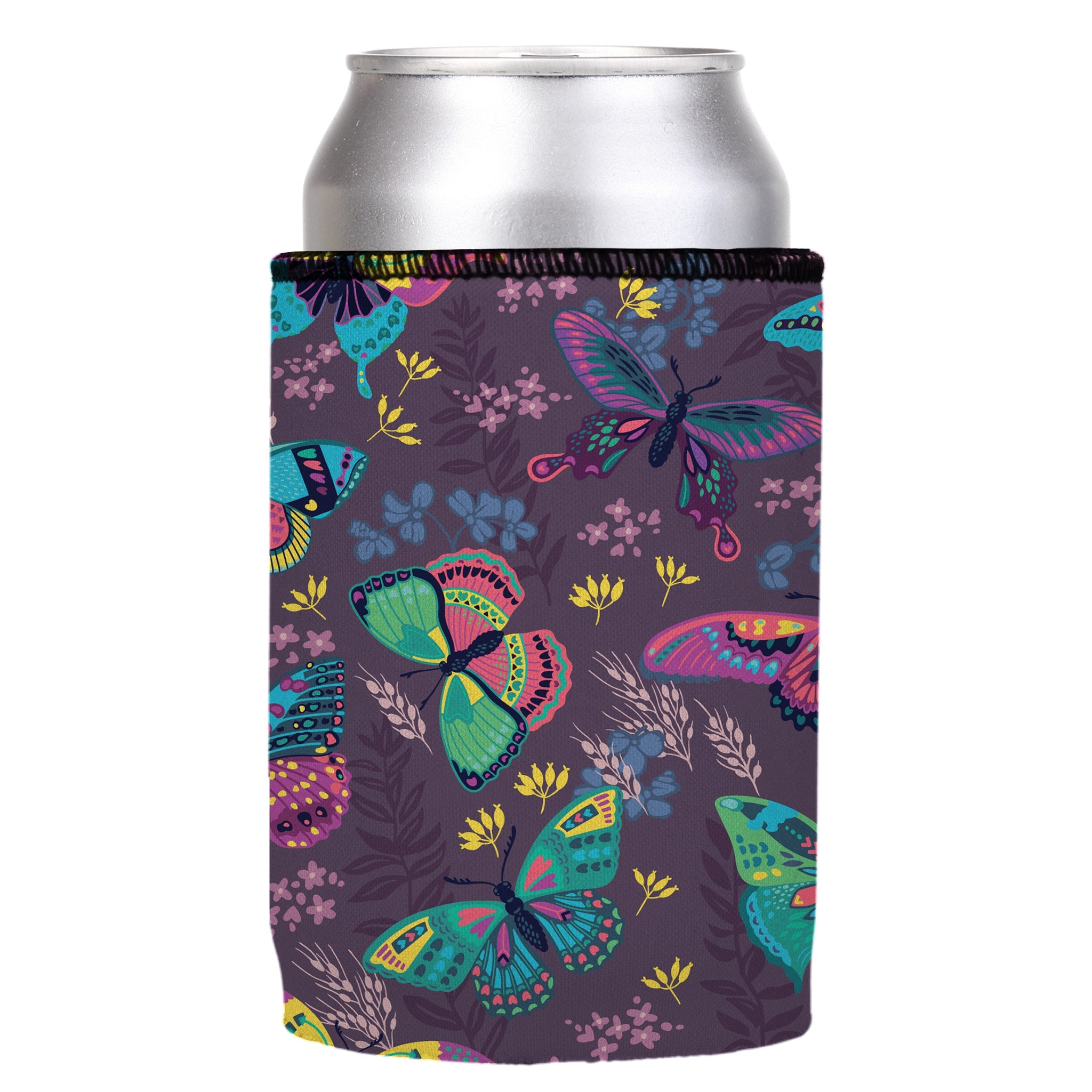 Stubbyz Butterfly Garden Stubby Cooler 2-Pack