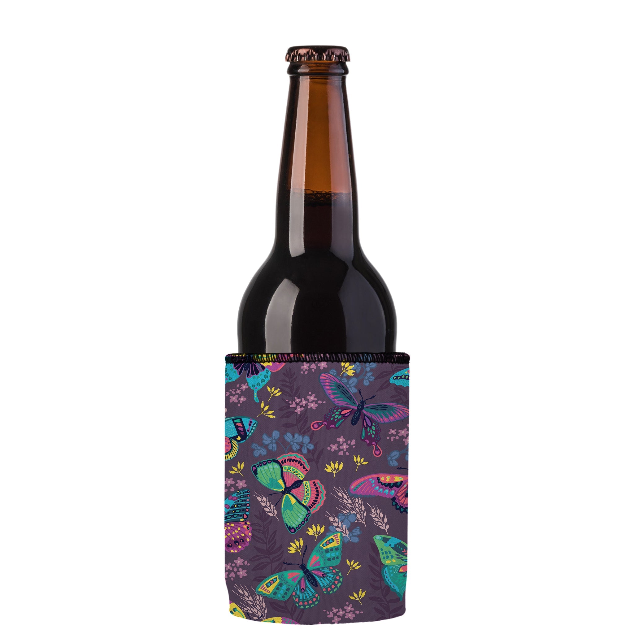 Stubbyz Butterfly Garden Stubby Cooler 2-Pack