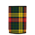 Tartan Print Stubbyz One Size baseless stubby cooler, shown flat