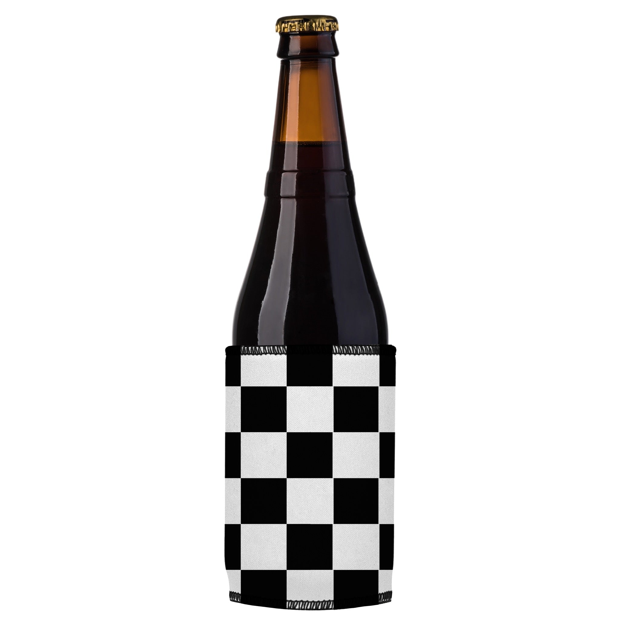 Stubbyz Large Checkerboard Stubby Cooler 3-Pack
