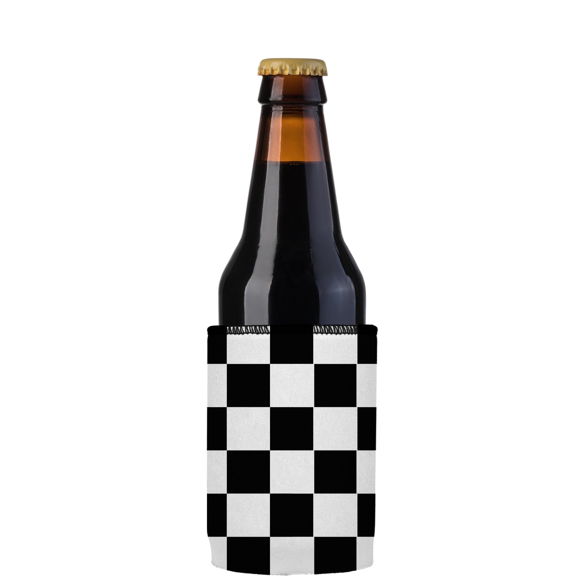 Stubbyz Large Checkerboard Stubby Cooler 3-Pack