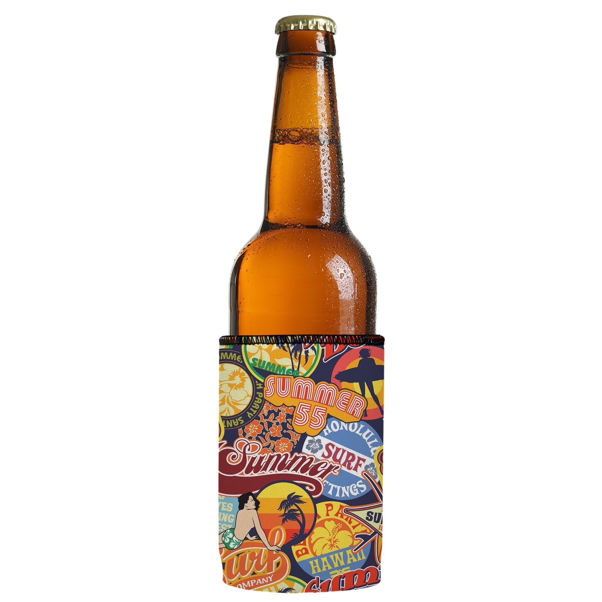 Stubbyz Vintage Summer Stubby Cooler 3-Pack