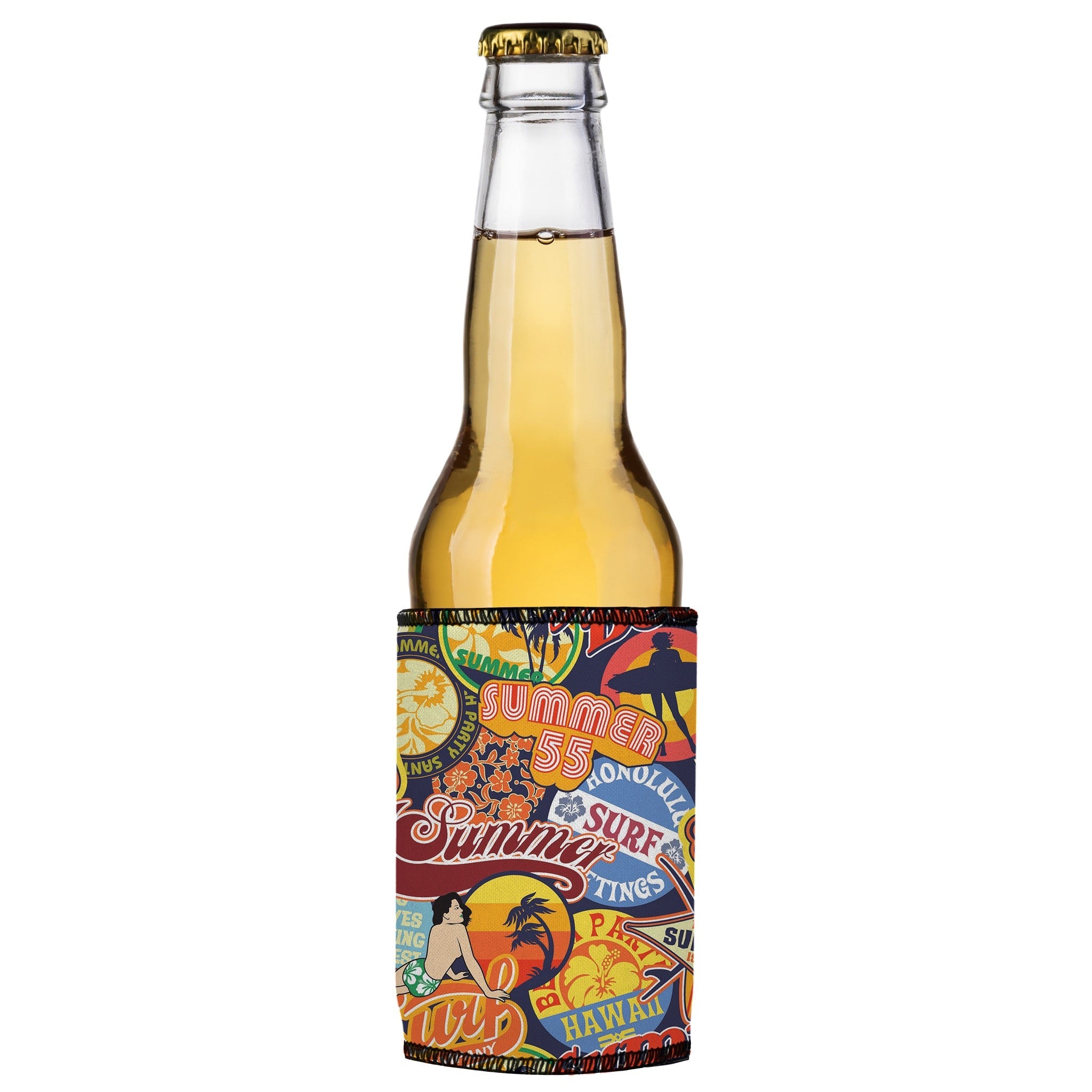 Stubbyz Vintage Summer Stubby Cooler 3-Pack