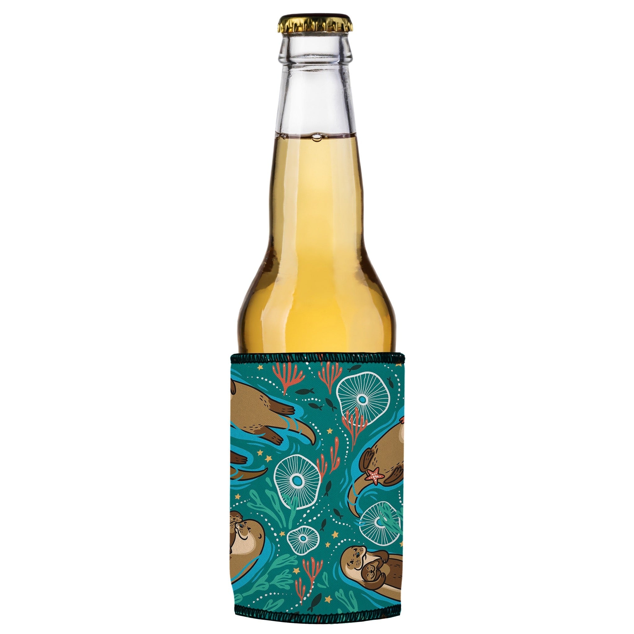 Stubbyz Sea Otters Chillin Stubby Cooler 3-Pack