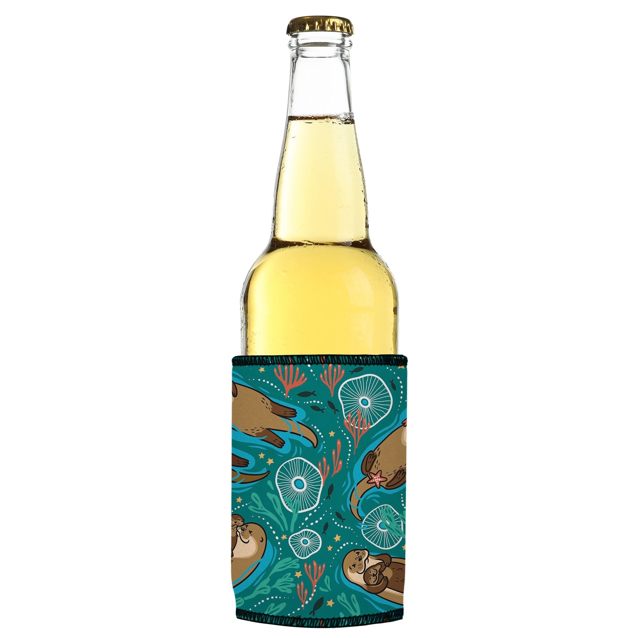 Stubbyz Sea Otters Chillin Stubby Cooler 3-Pack