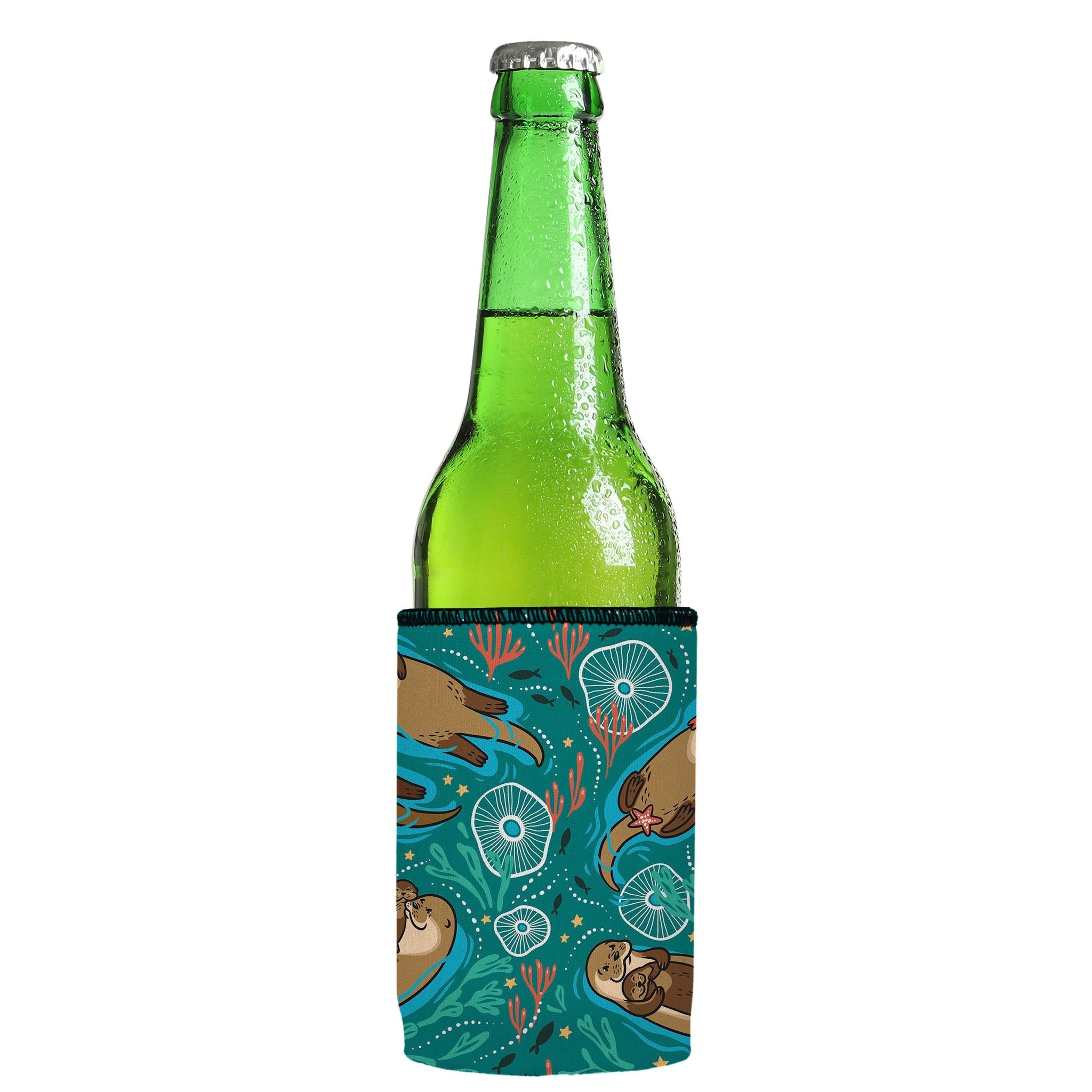 Stubbyz Sea Otters Chillin Stubby Cooler 3-Pack