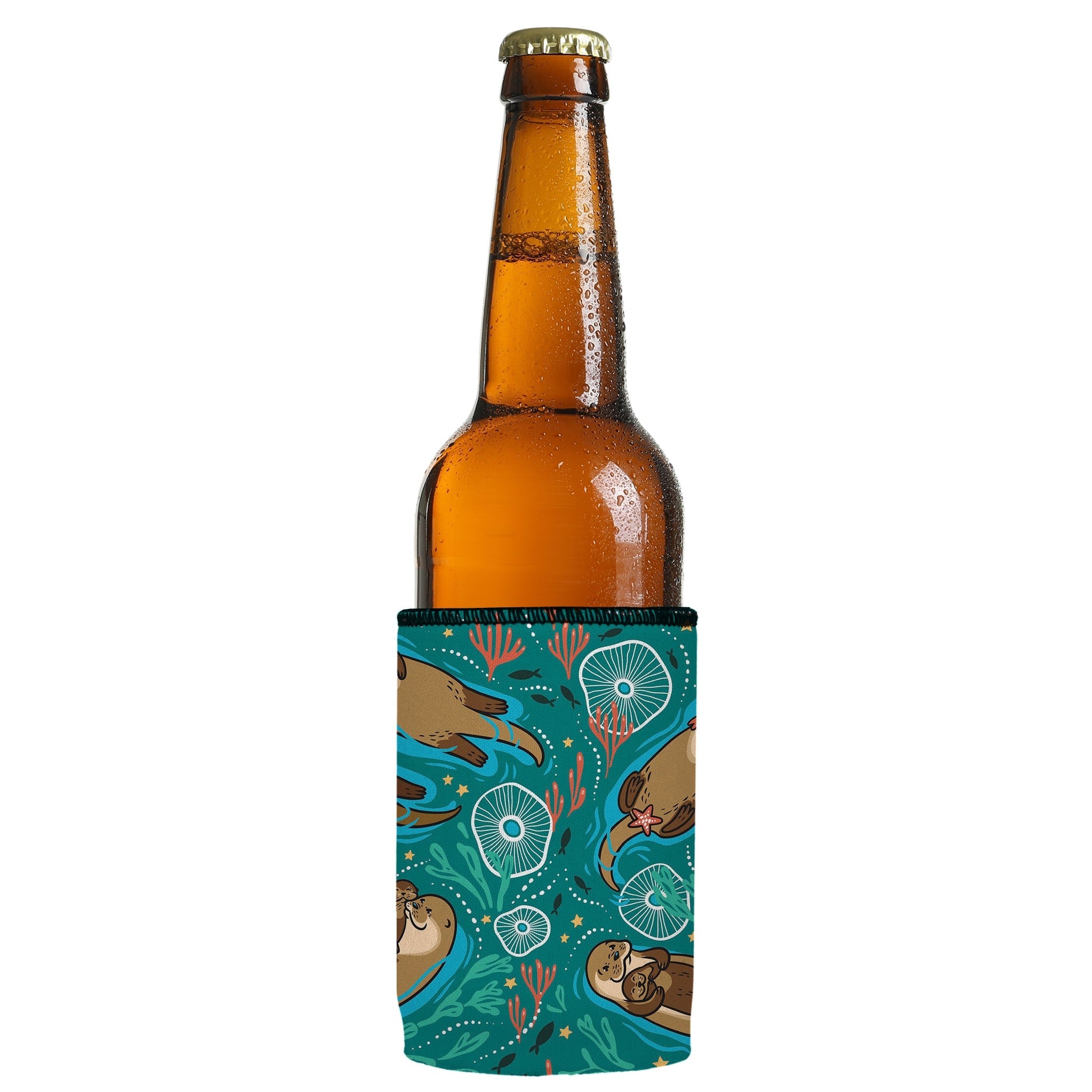 Stubbyz Sea Otters Chillin Stubby Cooler 3-Pack