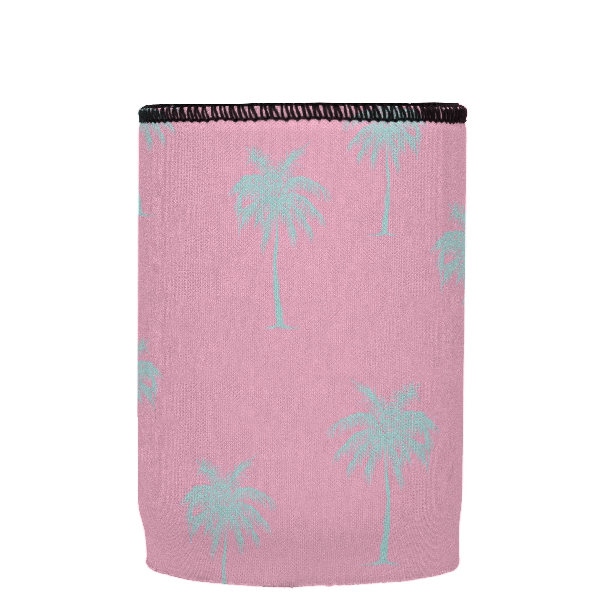 Stubbyz Palm Trees Aqua Pink Stubby Cooler 3-Pack
