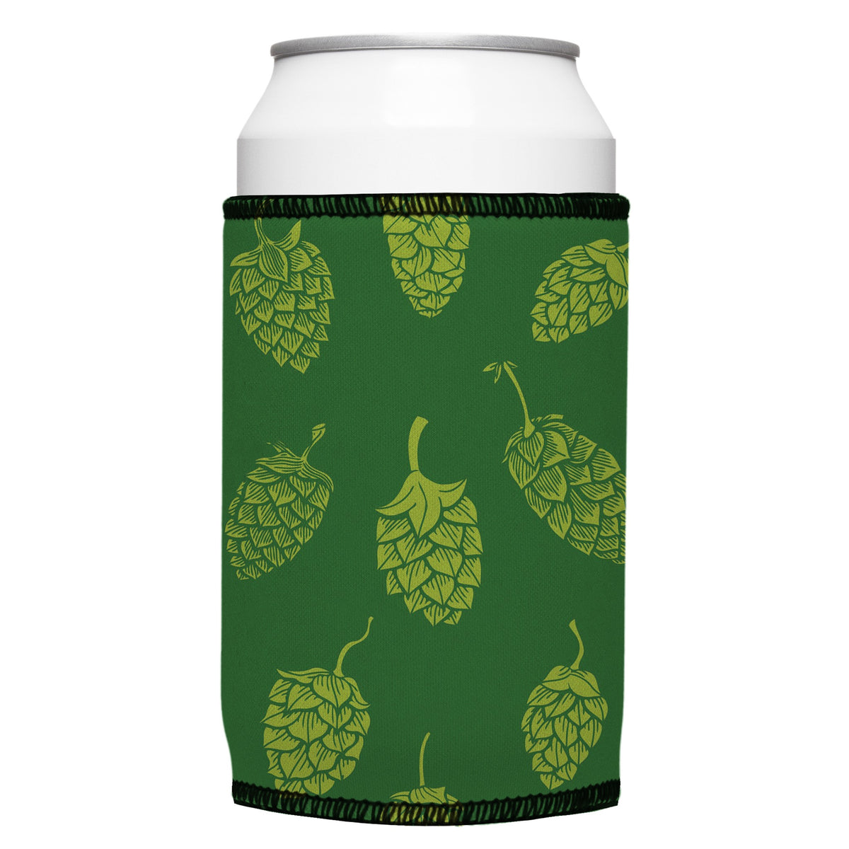 Hops on Hops off Stubbyz One Size cooler on a standard bottle