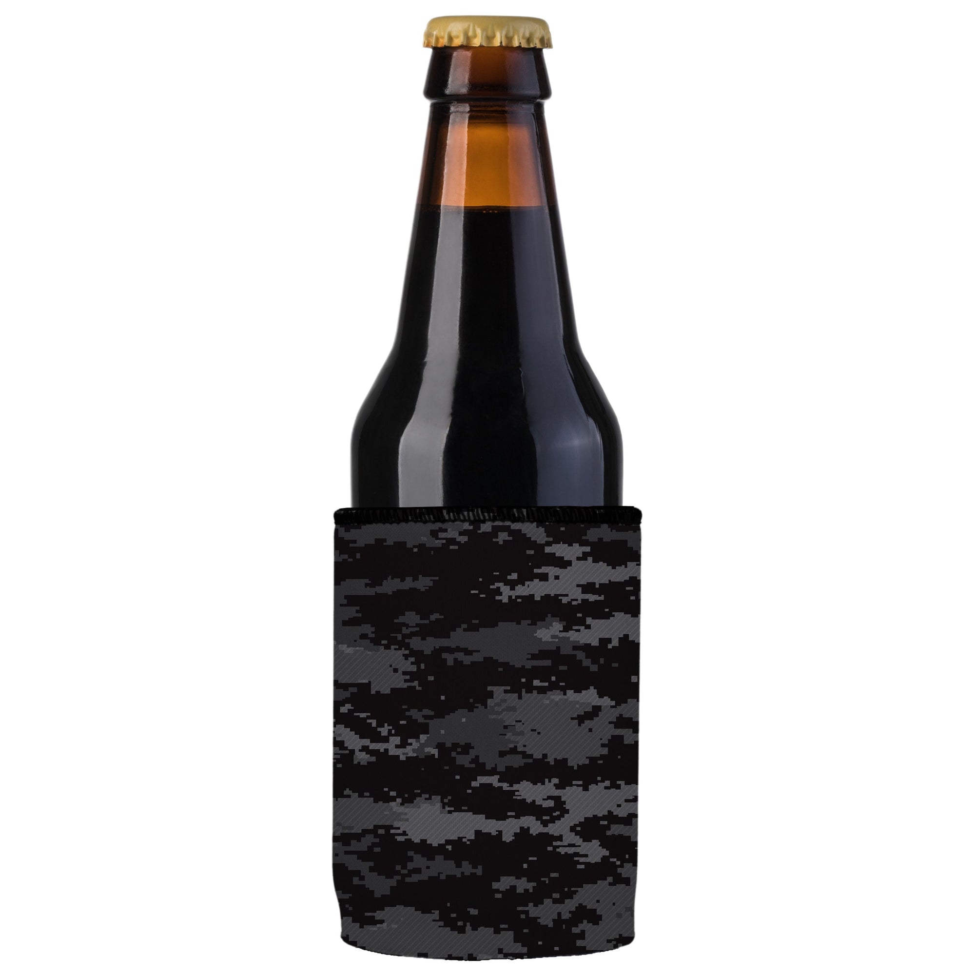 Stubbyz Digital Pixel Black Camo Stubby Cooler 2-Pack