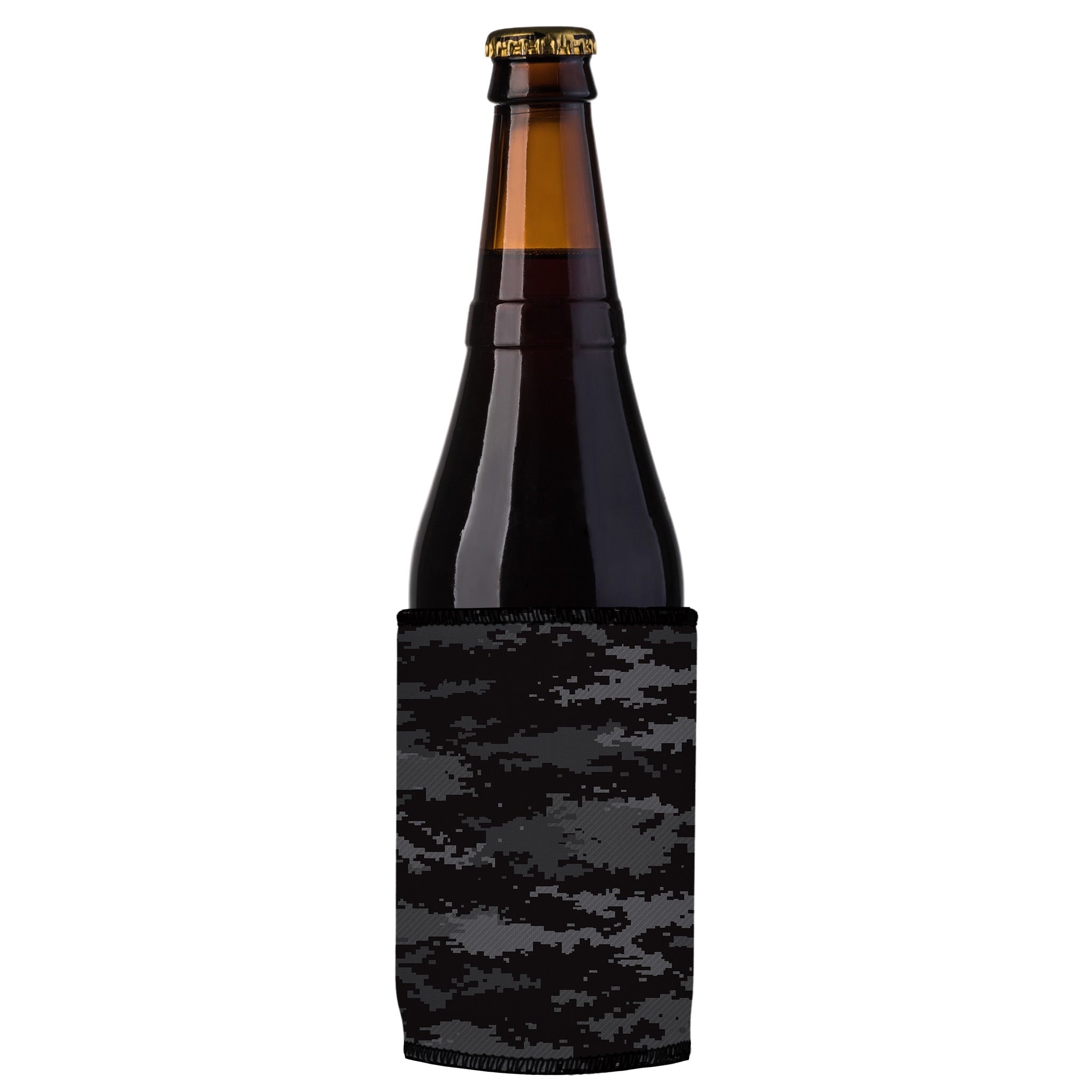Stubbyz Digital Pixel Black Camo Stubby Cooler 3-Pack