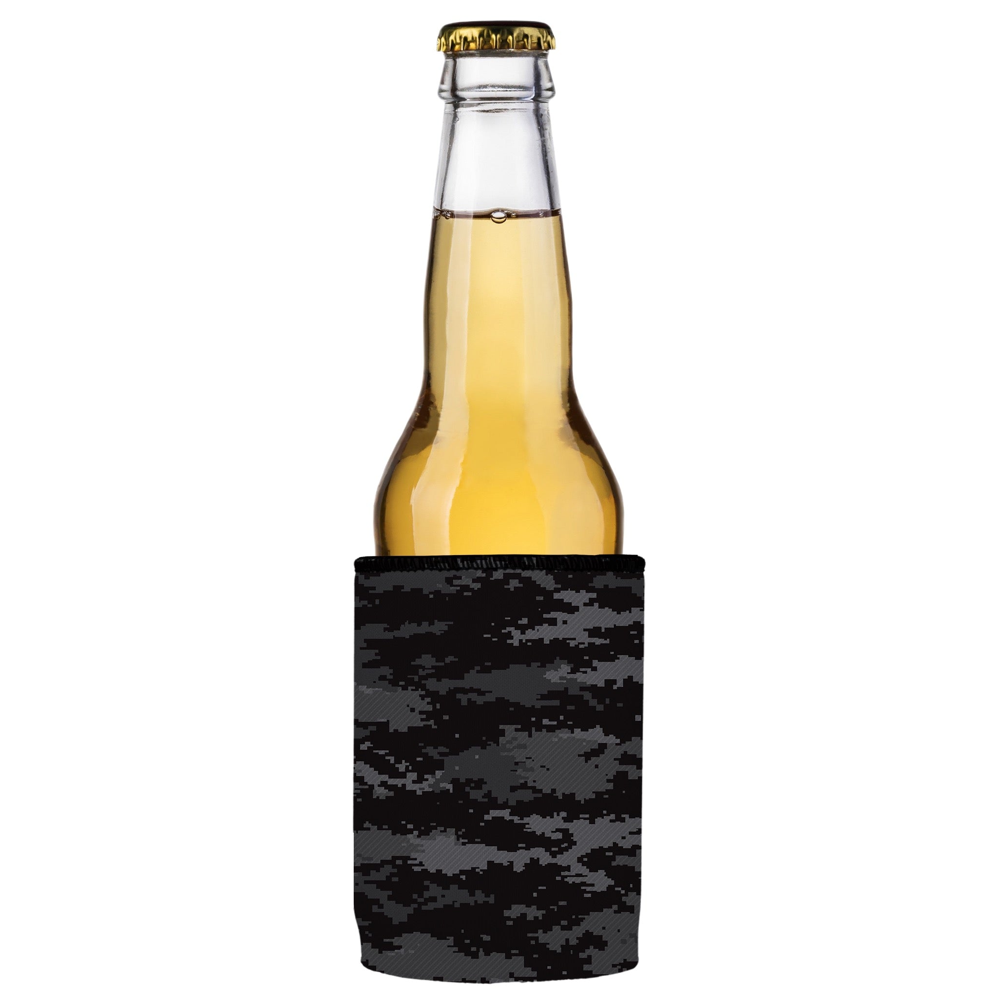 Stubbyz Digital Pixel Black Camo Stubby Cooler 3-Pack