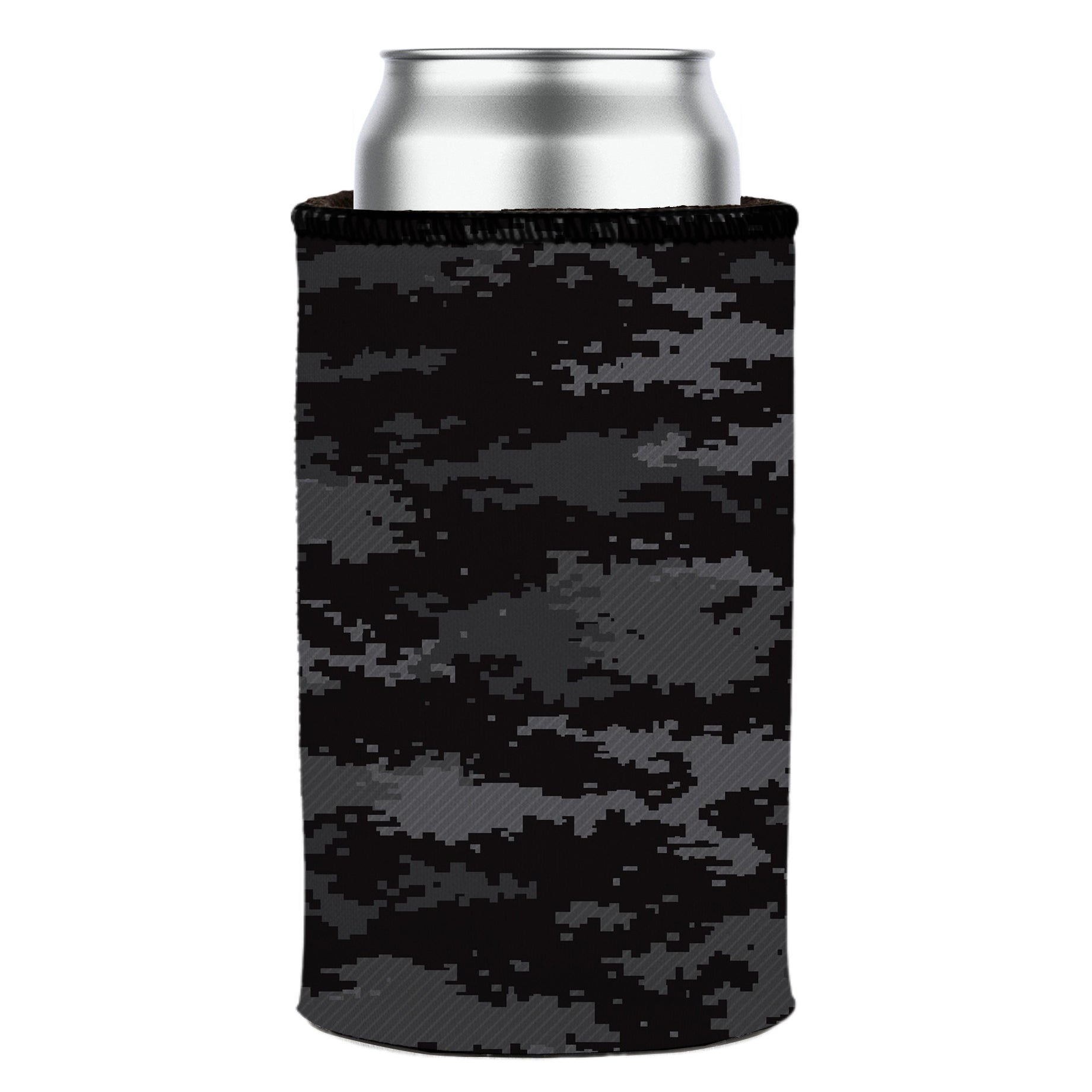 Stubbyz Digital Pixel Black Camo Stubby Cooler 2-Pack