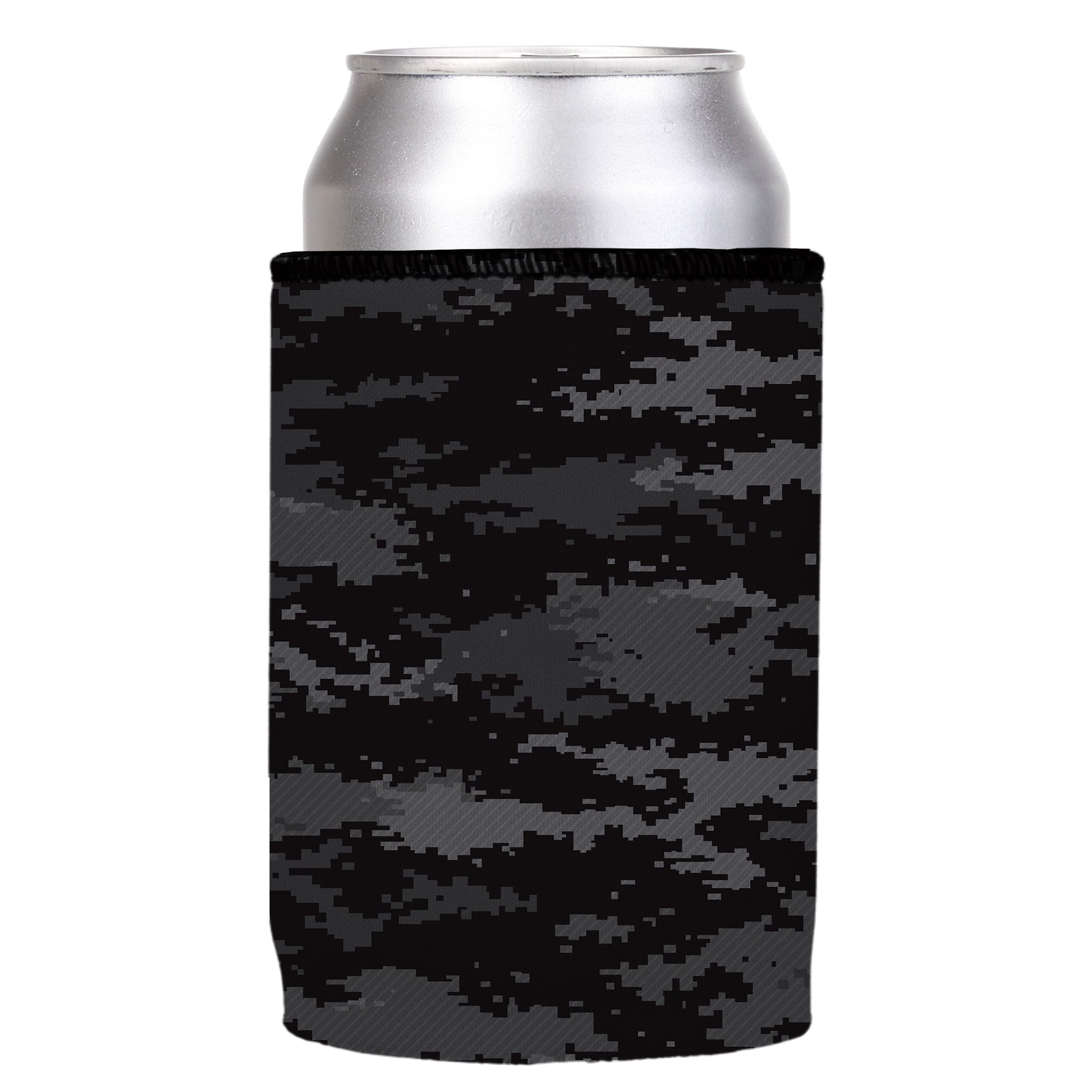 Stubbyz Digital Pixel Black Camo Stubby Cooler