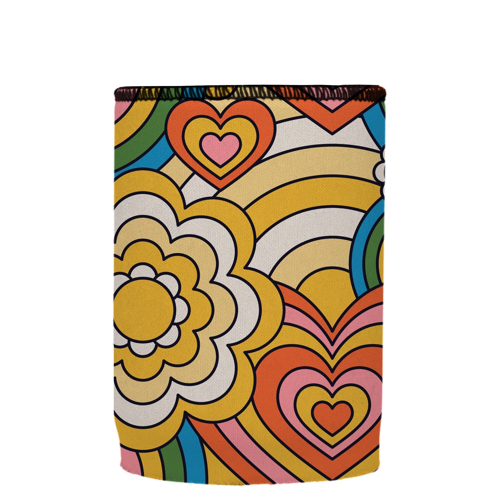 Stubbyz 60s Hearts Stubby Cooler 2-Pack