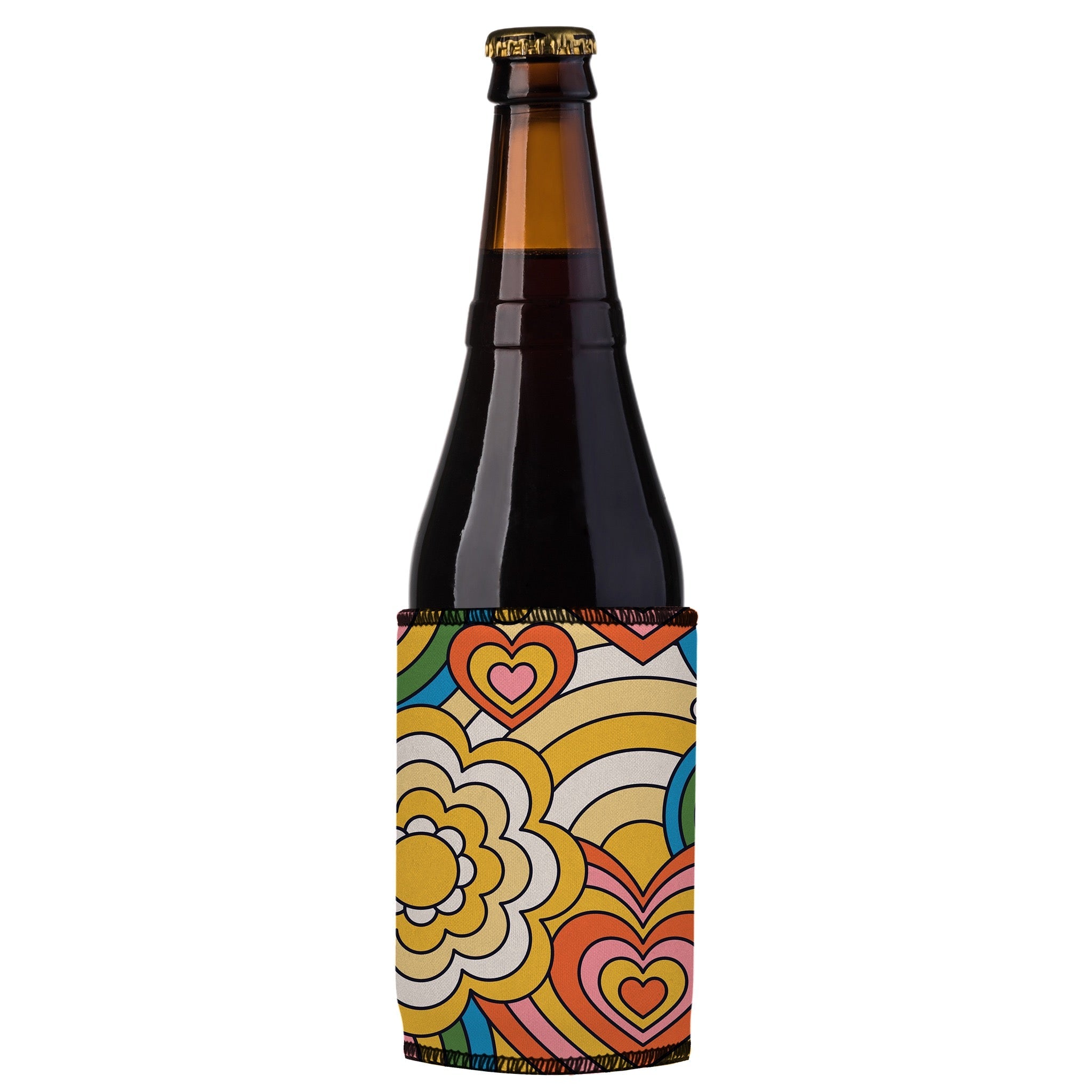 Stubbyz 60s Hearts Stubby Cooler 3-Pack