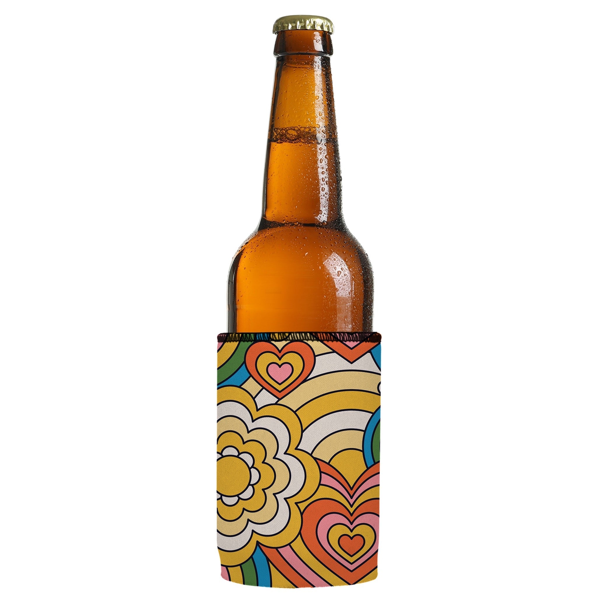 Stubbyz 60s Hearts Stubby Cooler 3-Pack