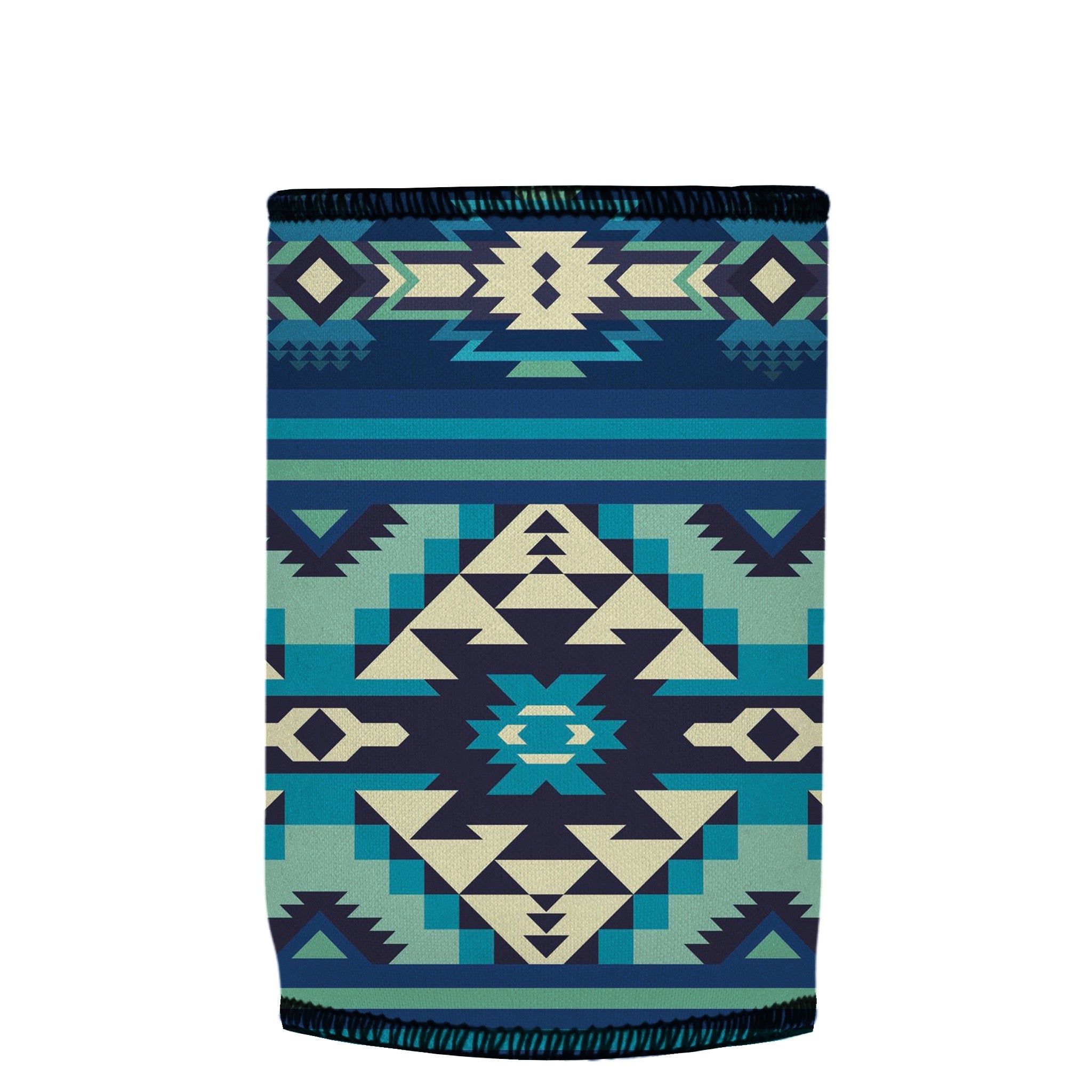 Stubbyz Blue Navajo Rug Stubby Cooler 3-Pack