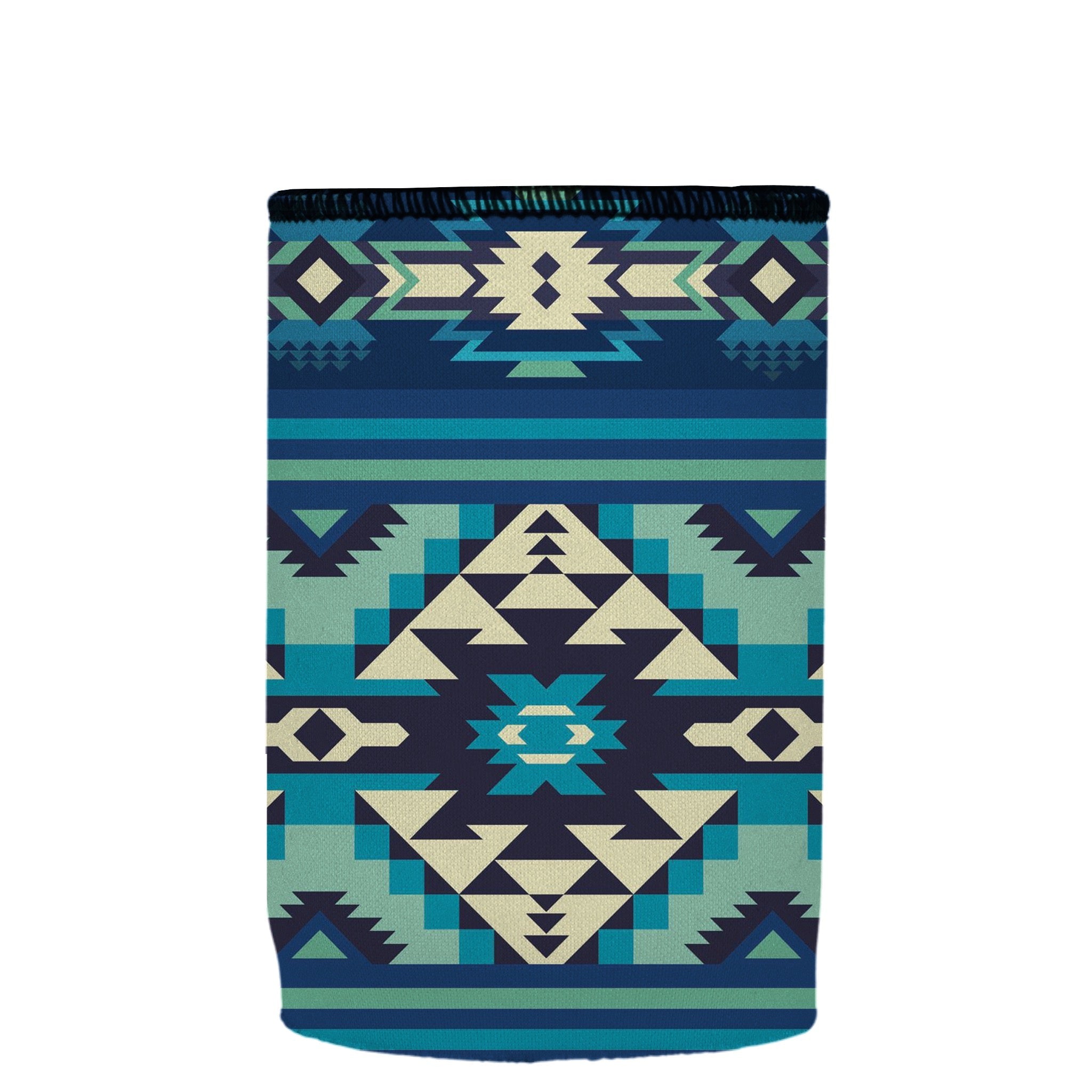 Stubbyz Blue Navajo Rug Stubby Cooler 3-Pack