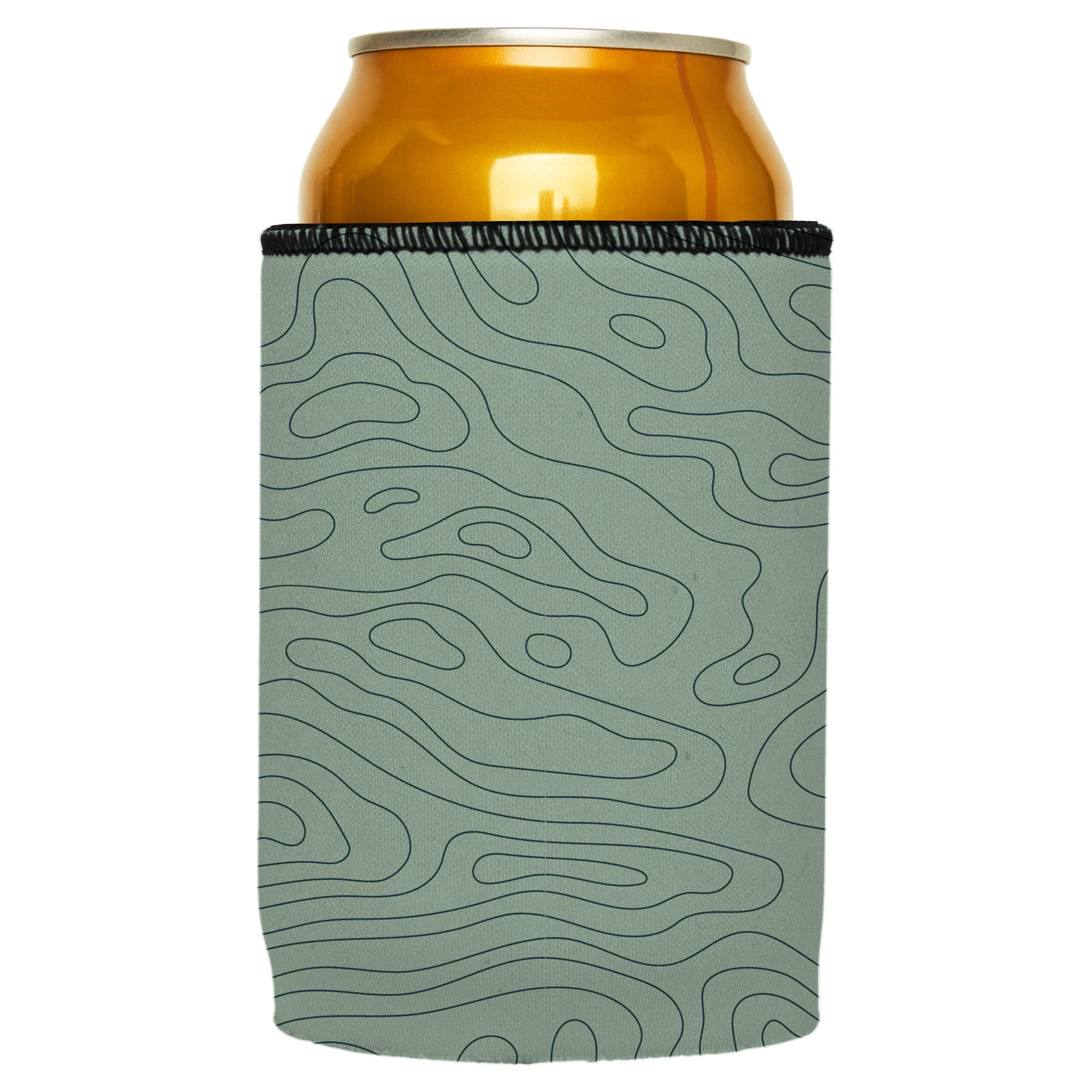 Stubbyz Topographic Map Stubby Cooler 2-Pack