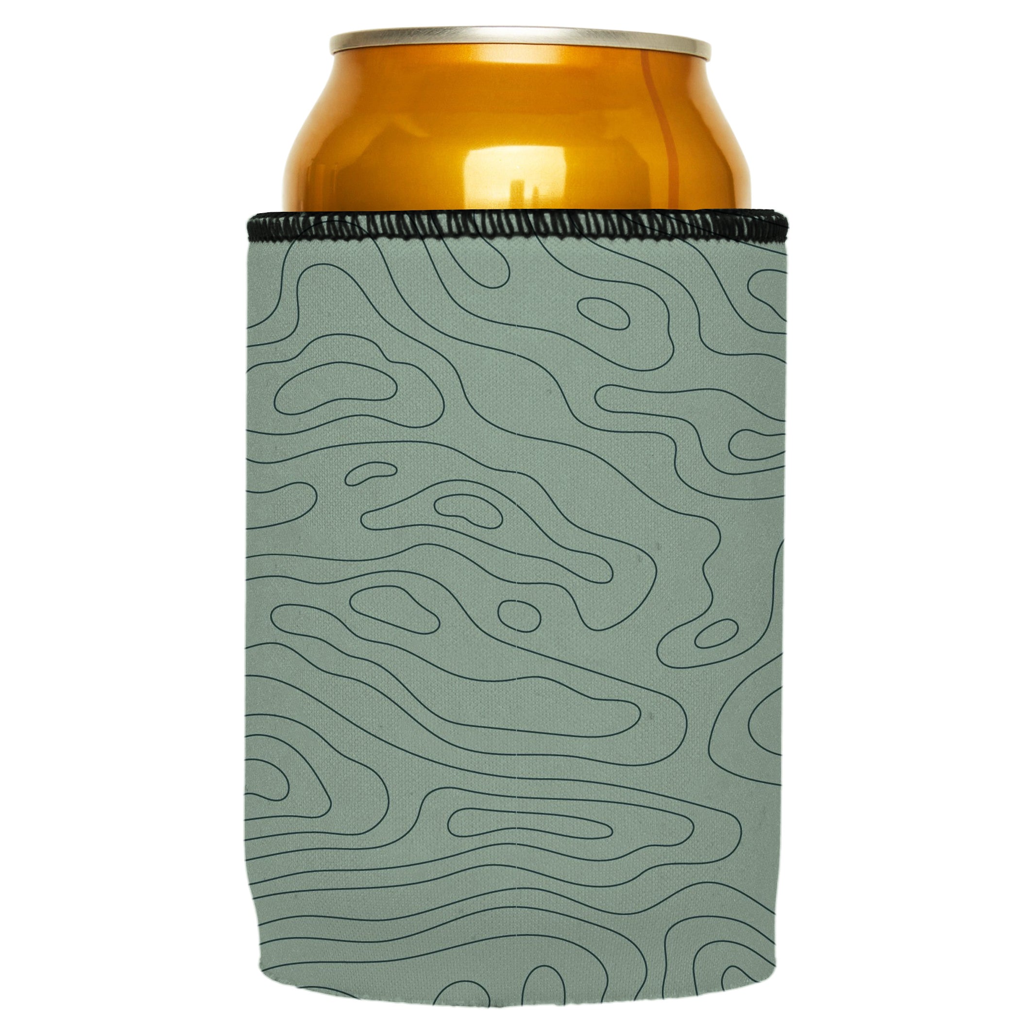 Stubbyz Topographic Map Stubby Cooler 2-Pack