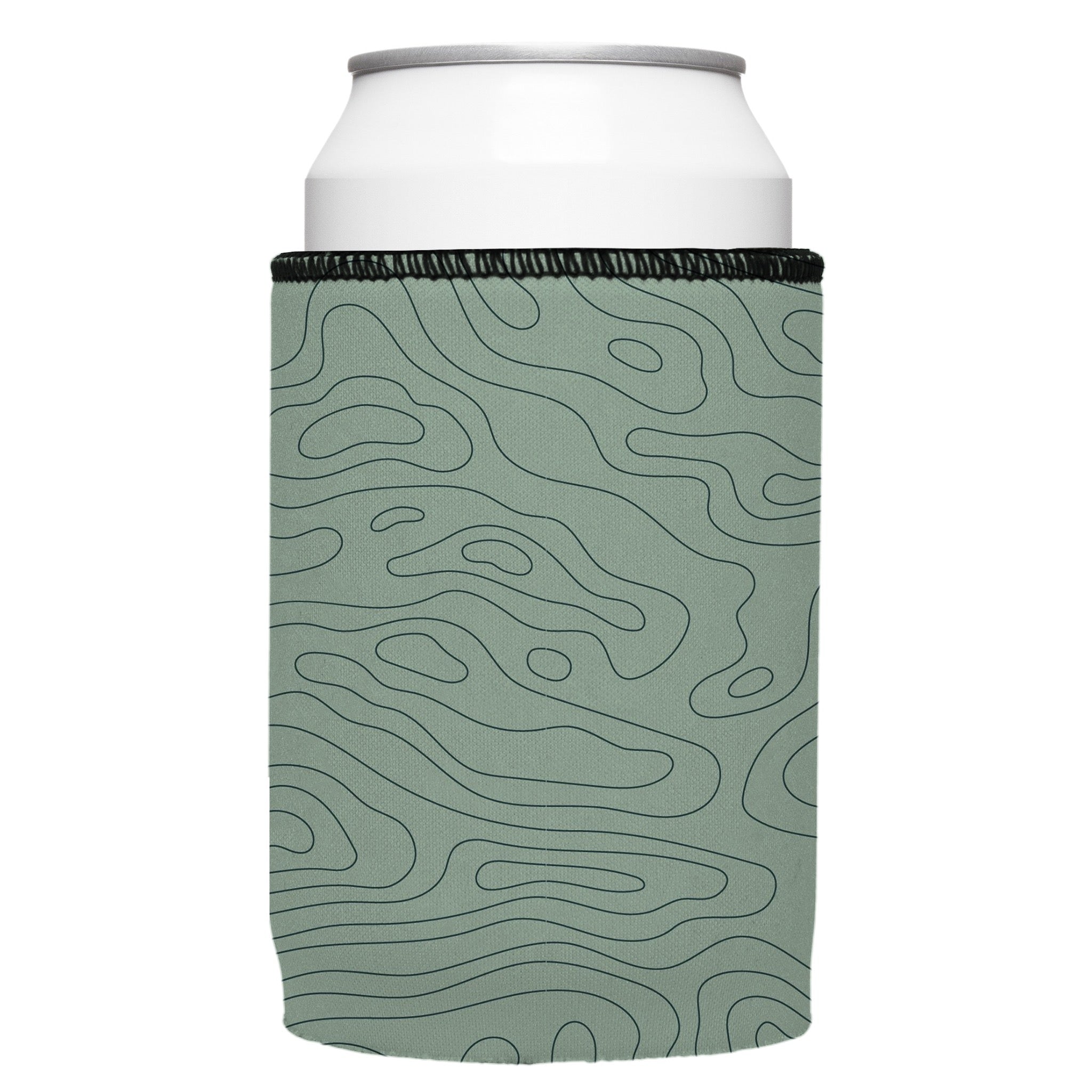 Stubbyz Topographic Map Stubby Cooler 3-Pack