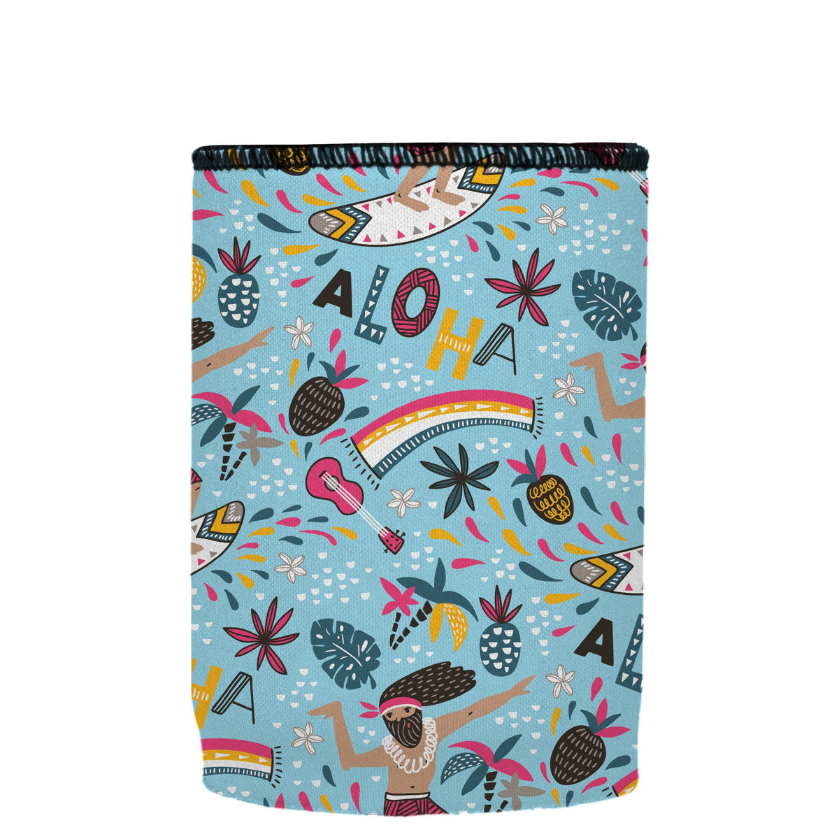 Stubbyz Surfing Aloha Stubby Cooler, Australian Made by Stubbyz, view 3