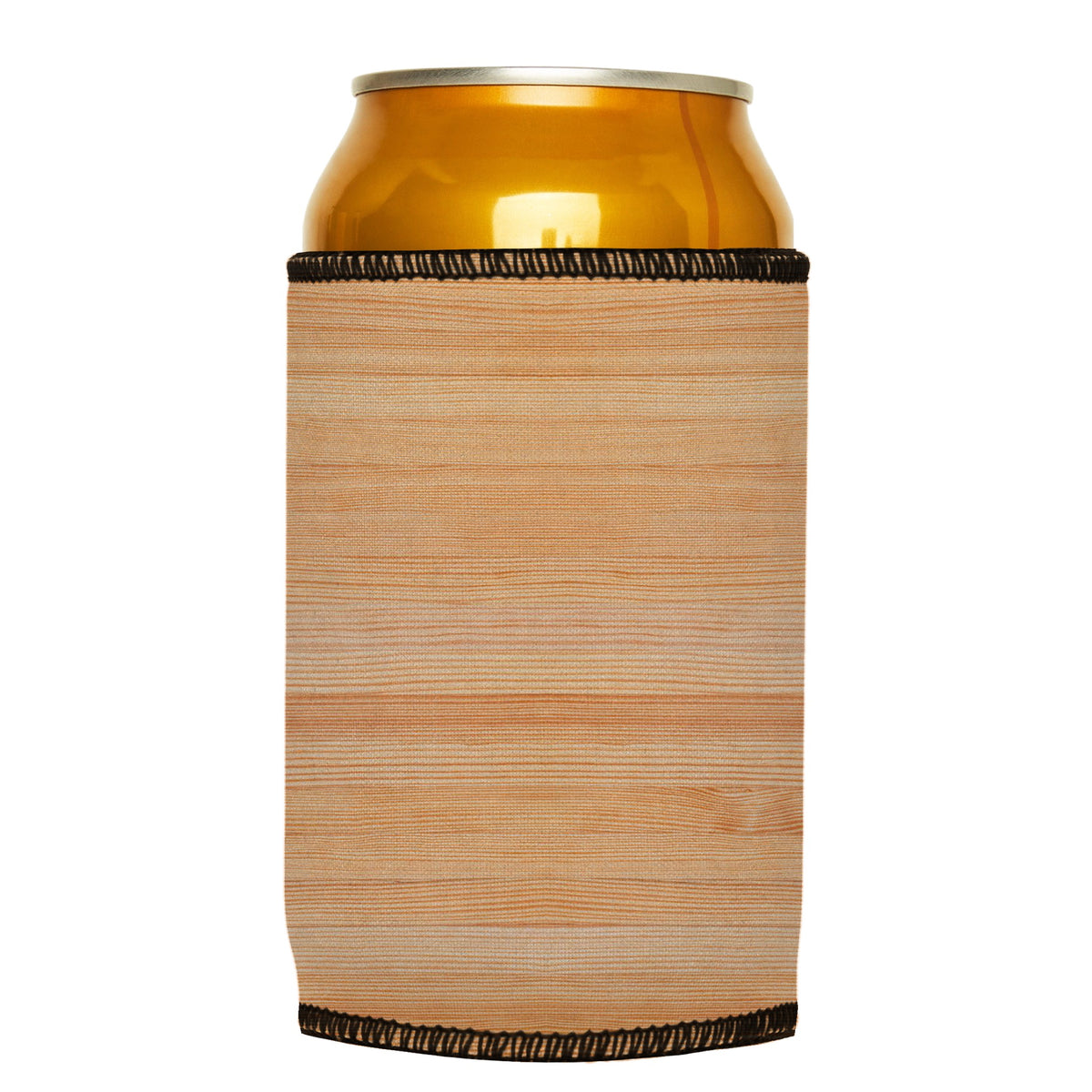 Wood Grain Stubbyz One Size cooler on a standard can