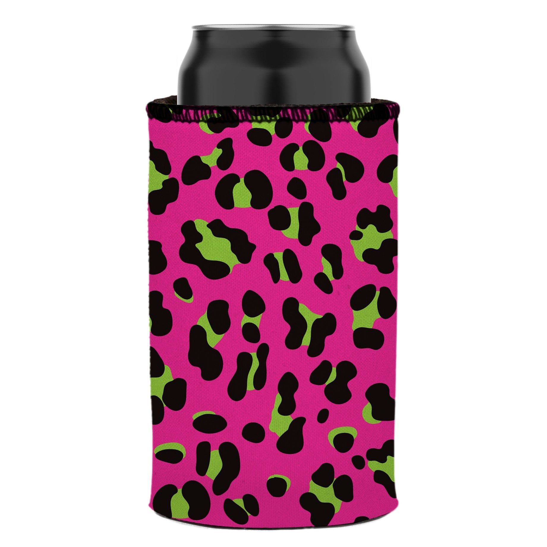 Stubbyz 80s Leopard Print Stubby Cooler 2-Pack