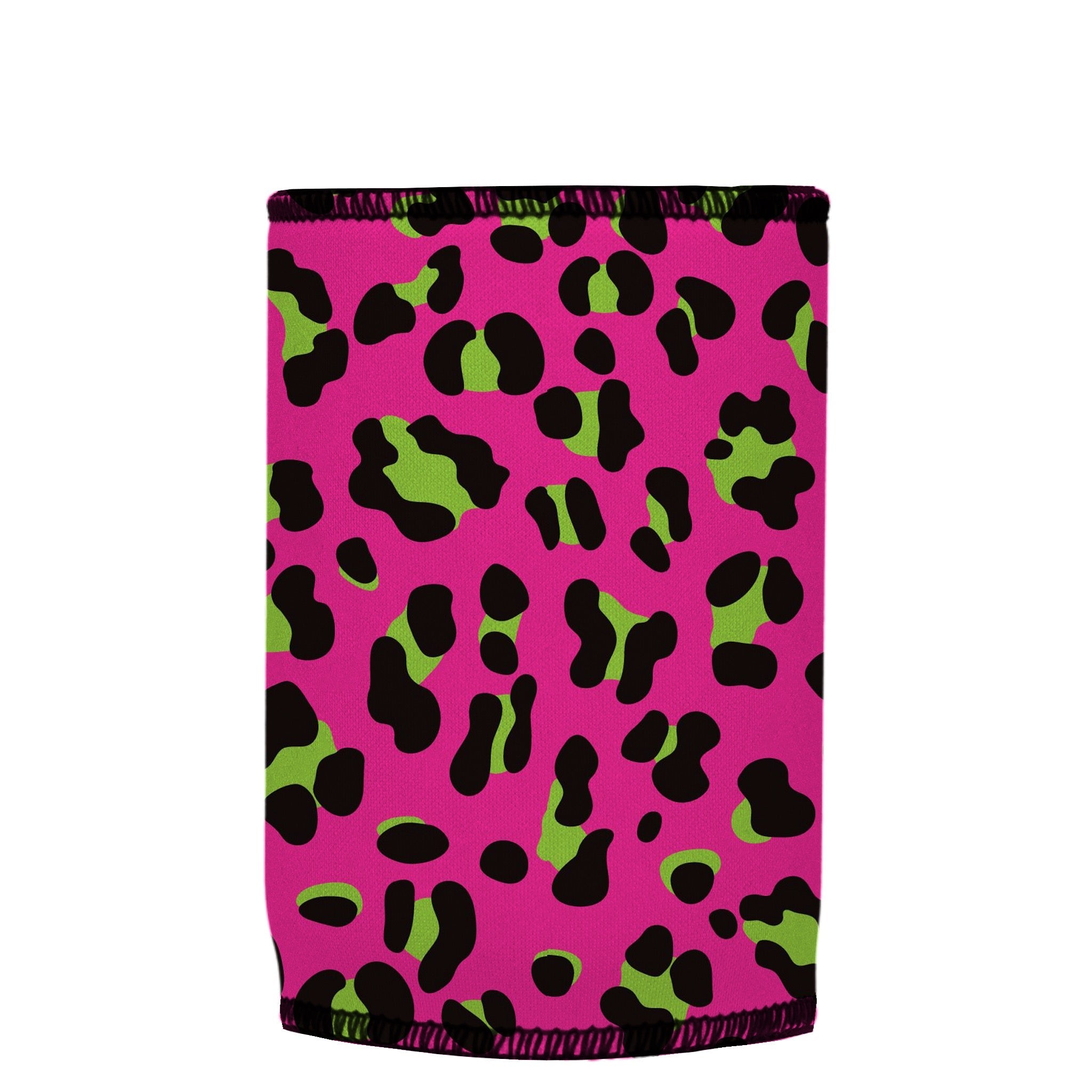 Stubbyz 80s Leopard Print Stubby Cooler 3-Pack
