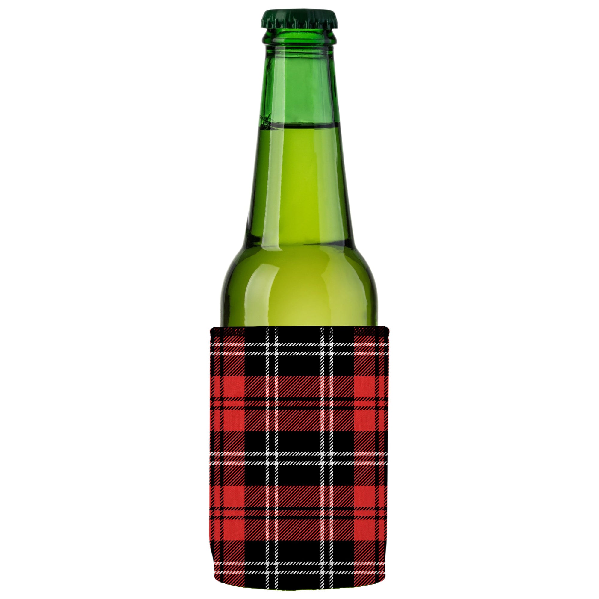 Stubbyz Scottish Tartan Plaid Stubby Cooler 2-Pack