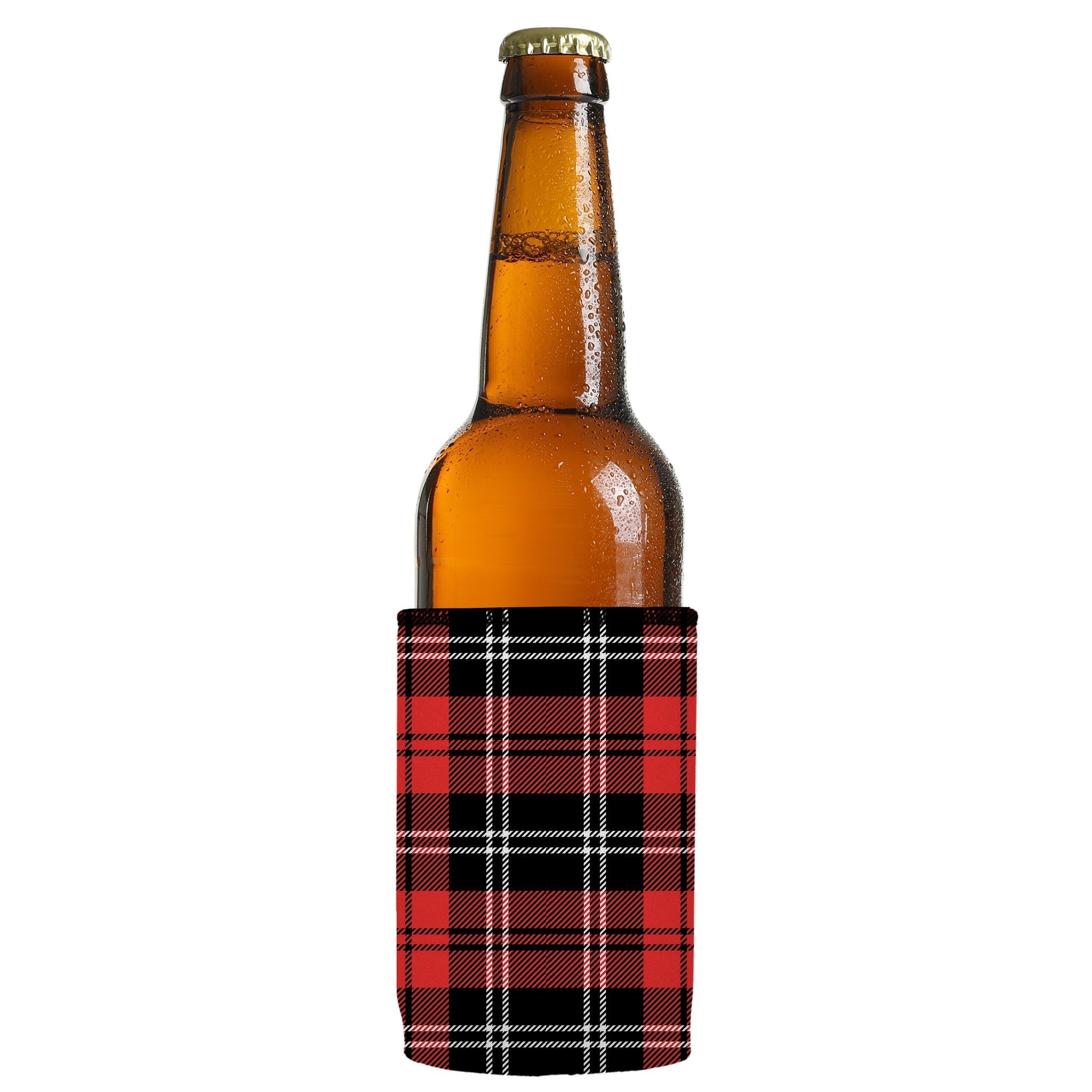 Stubbyz Scottish Tartan Plaid Stubby Cooler 3-Pack