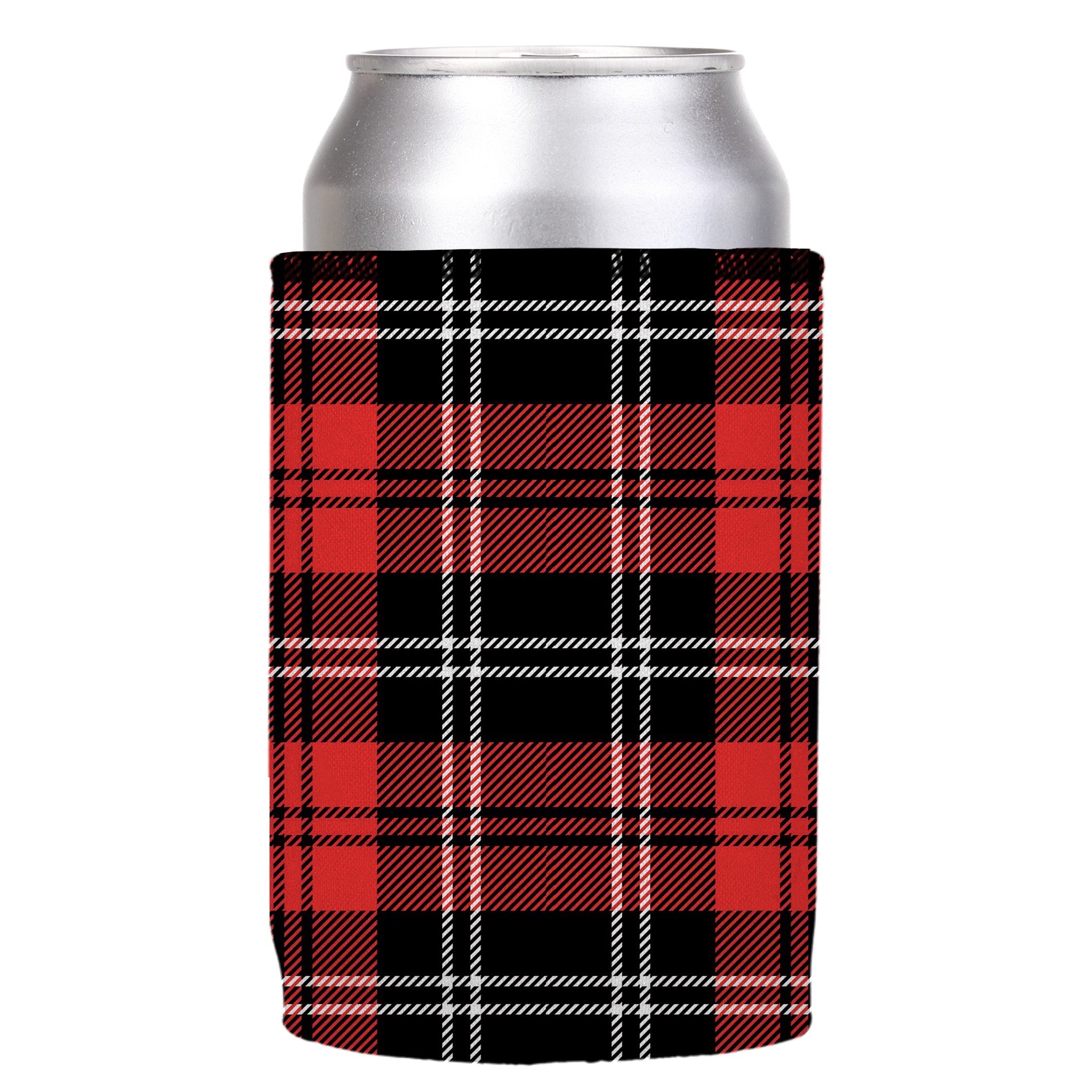 Stubbyz Scottish Tartan Plaid Stubby Cooler 3-Pack