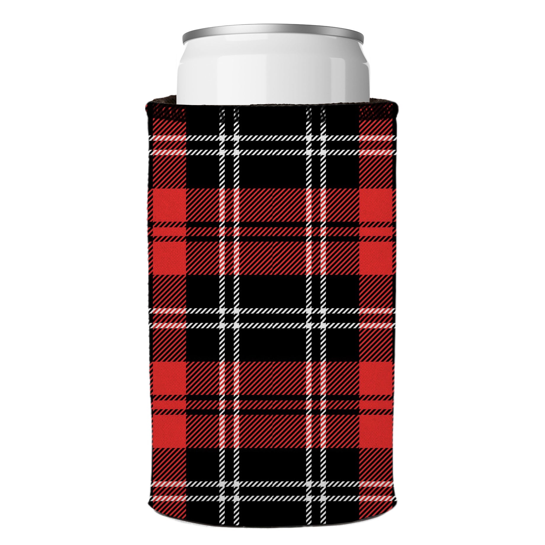 Stubbyz Scottish Tartan Plaid Stubby Cooler 2-Pack