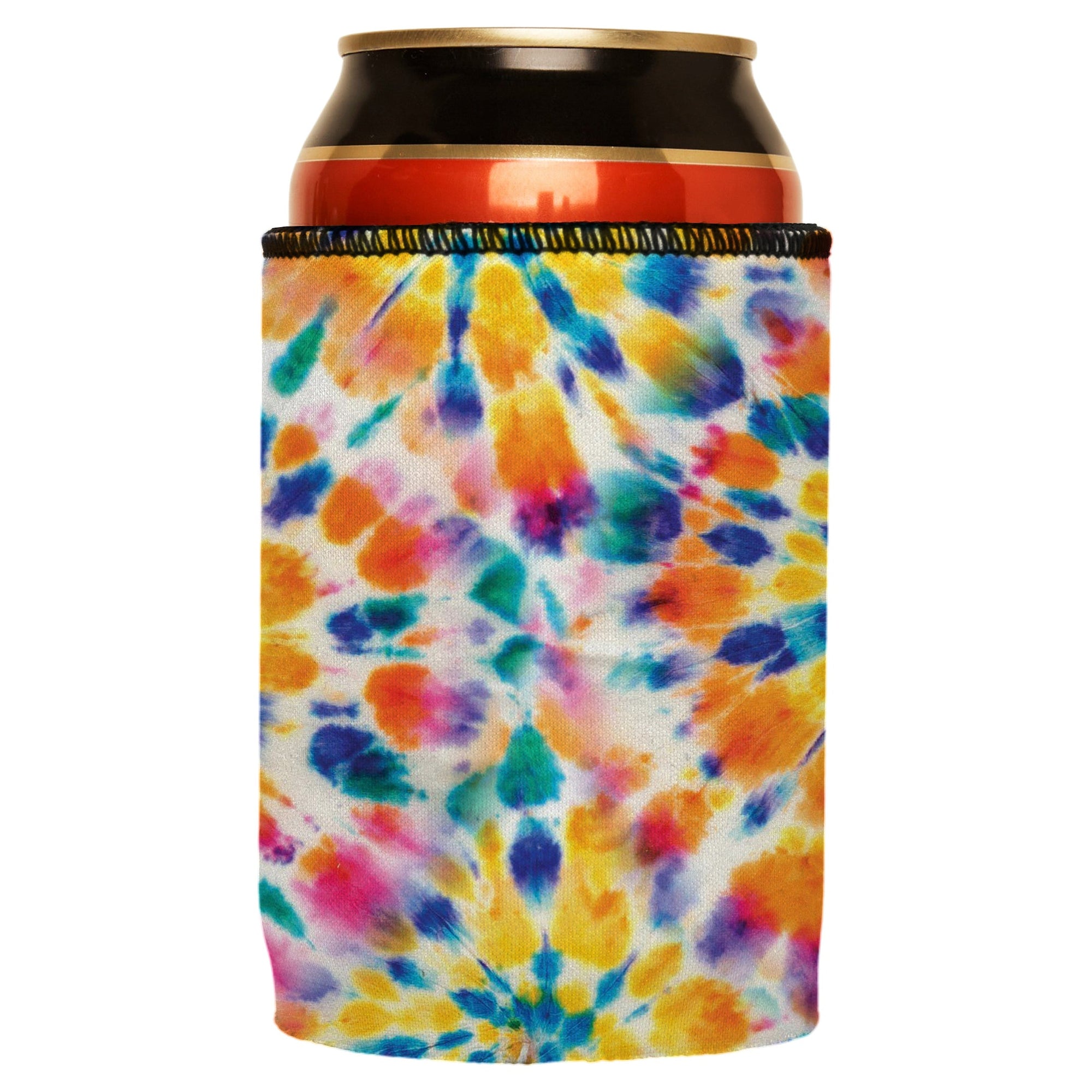 Stubbyz Rainbow Spiral Tie-Dye Stubby Cooler 2-Pack