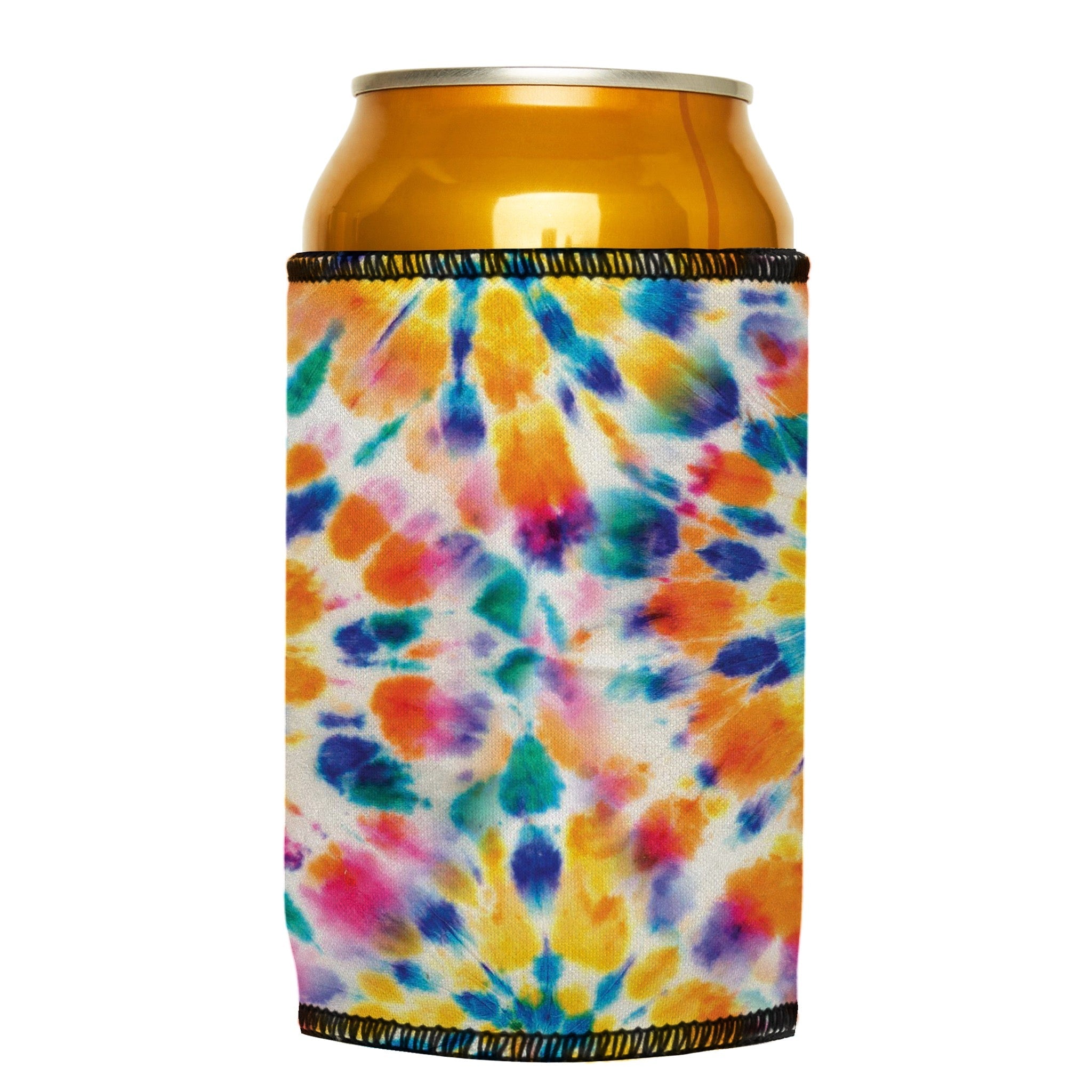 Stubbyz Rainbow Spiral Tie-Dye Stubby Cooler 3-Pack
