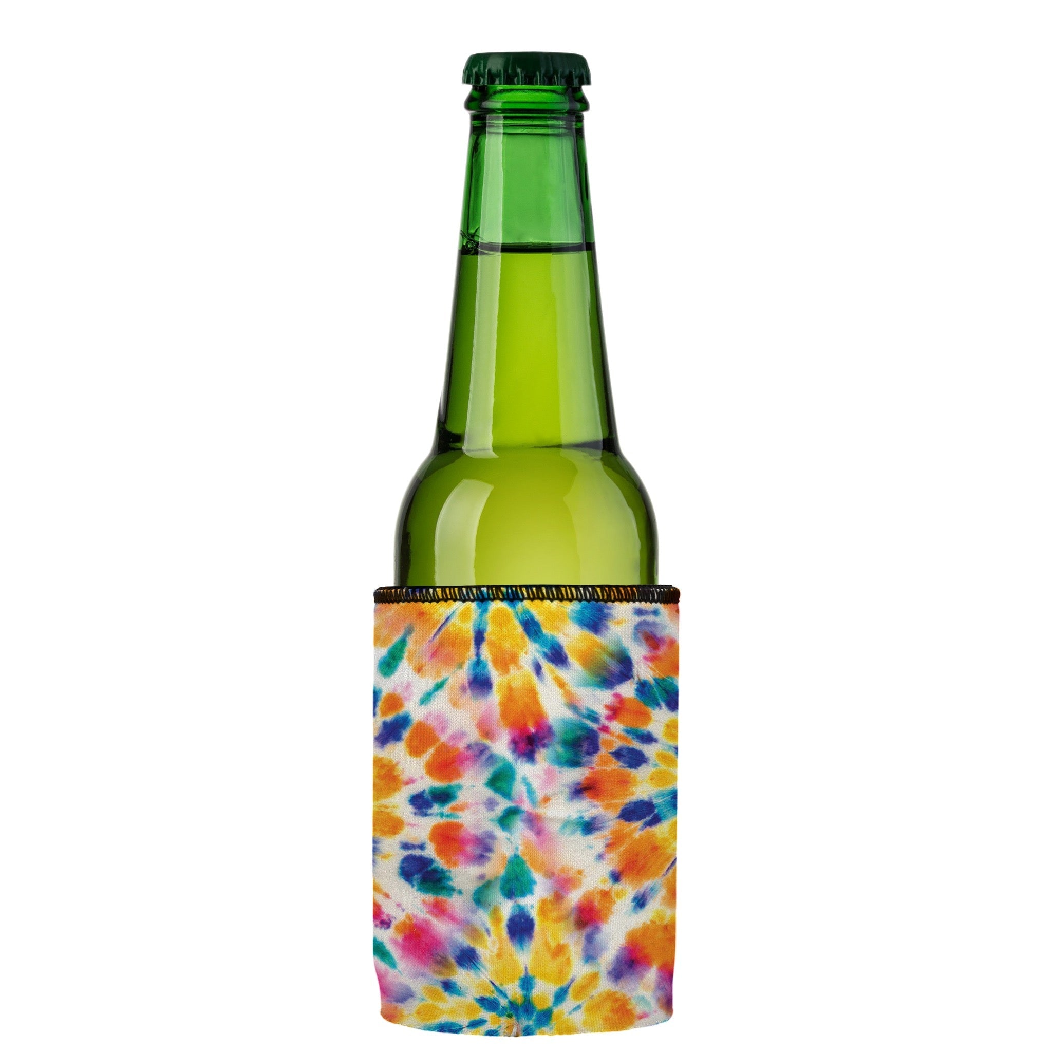 Stubbyz Rainbow Spiral Tie-Dye Stubby Cooler 3-Pack