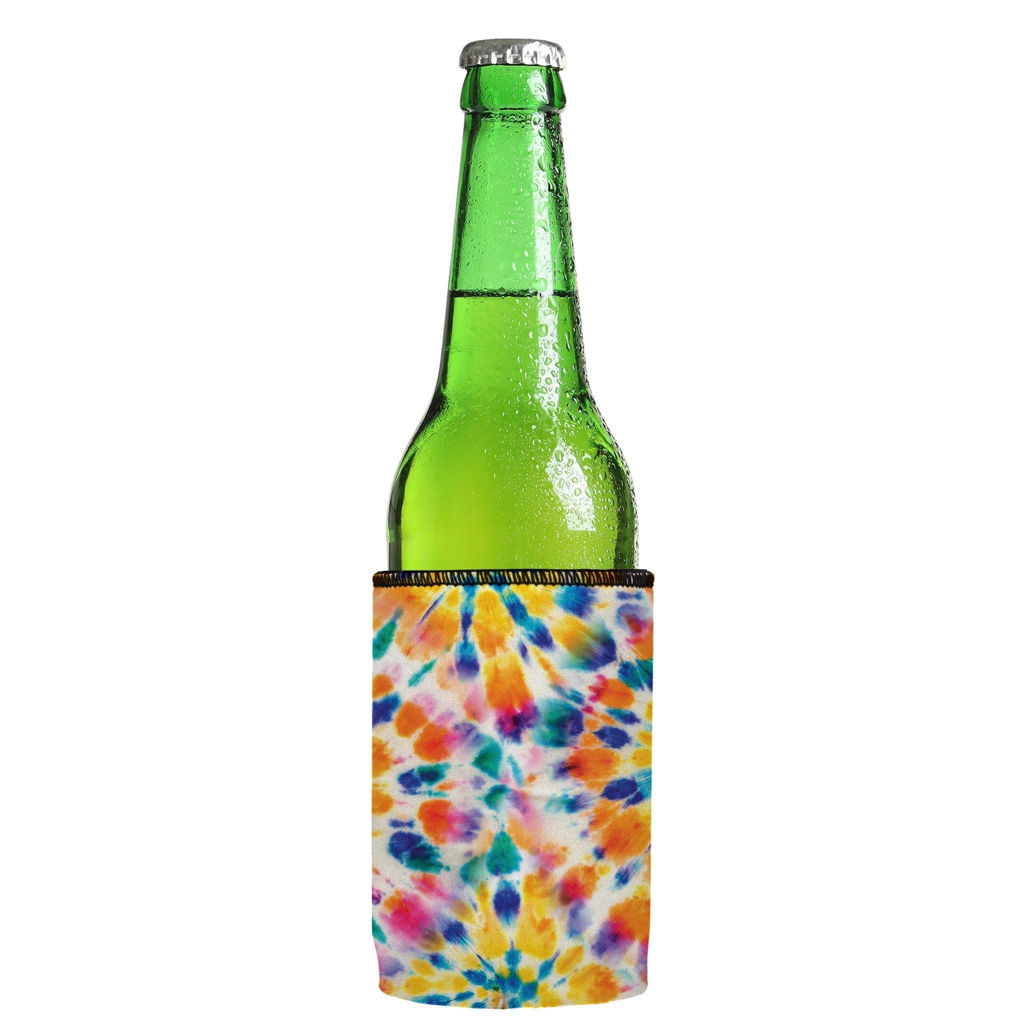 Stubbyz Rainbow Spiral Tie-Dye Stubby Cooler 3-Pack