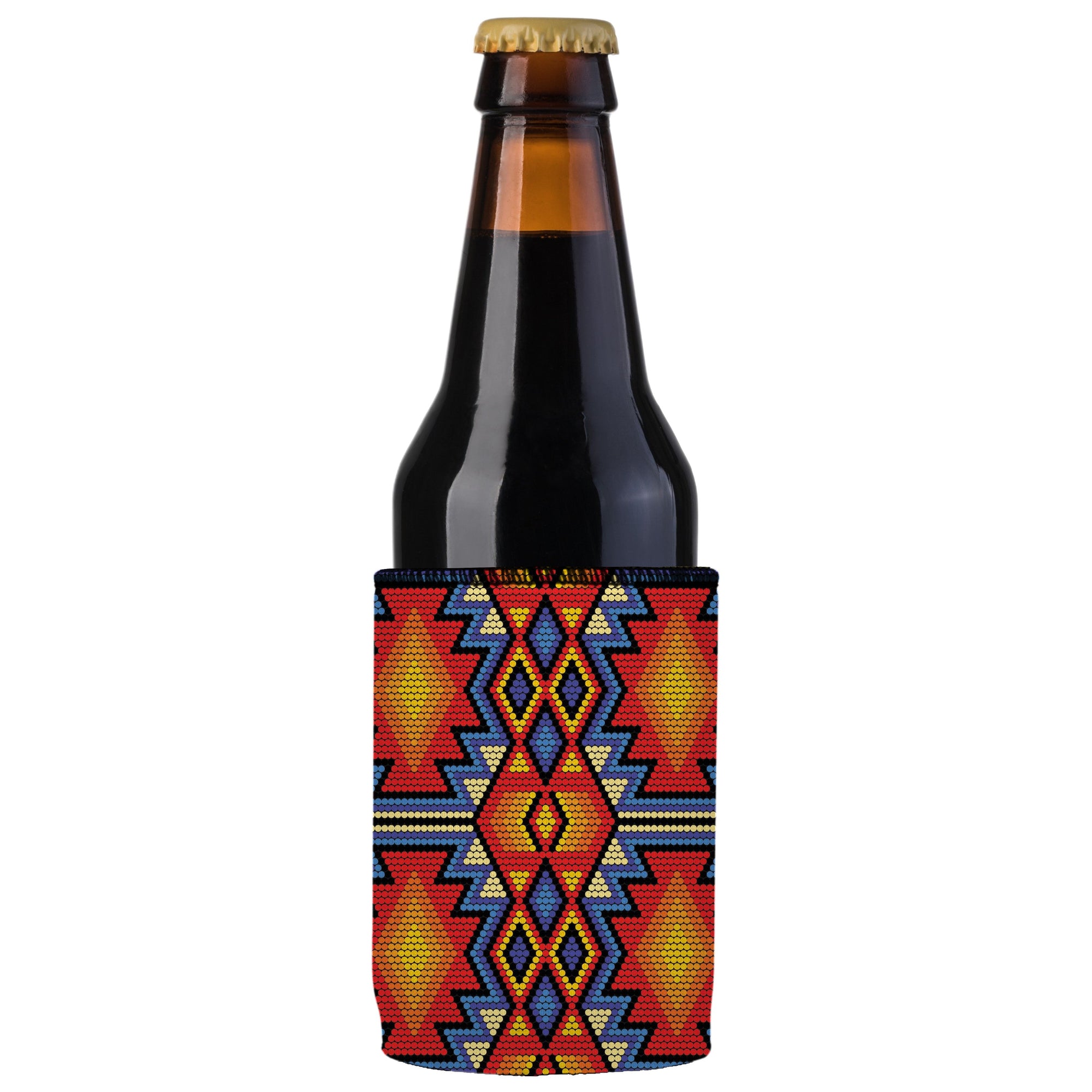 Stubbyz Huichol Beading Stubby Cooler 2-Pack