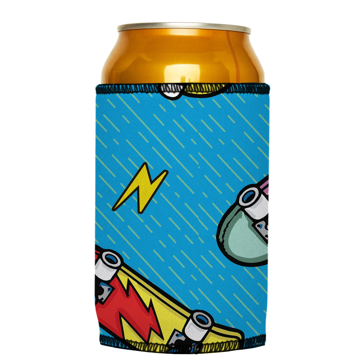 Old School Skateboards Stubbyz One Size cooler on a standard can