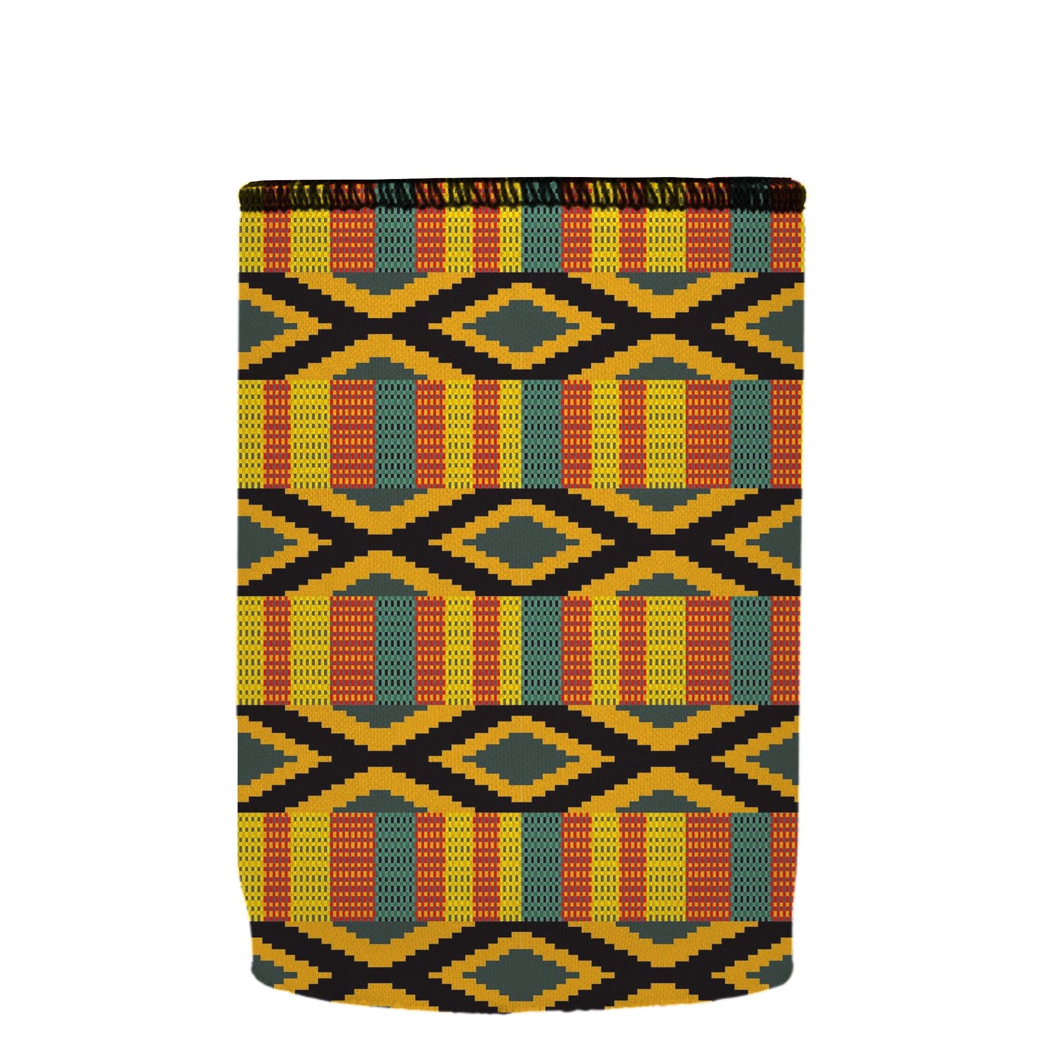 Stubbyz Ghana Kente Pattern Stubby Cooler 3-Pack