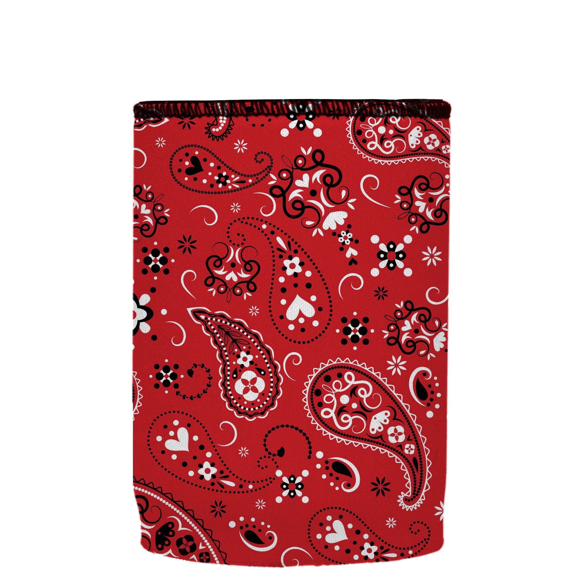 Stubbyz Red Bandana Stubby Cooler, Australian Made by Stubbyz, view 2