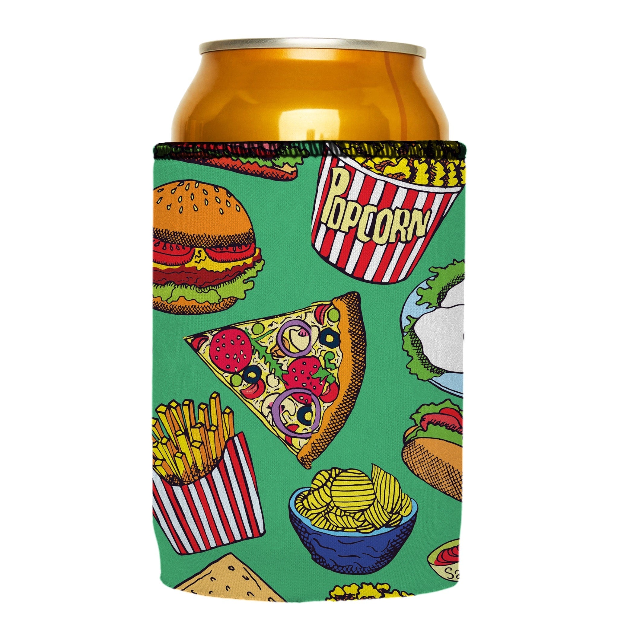 Stubbyz Burgers Junk Food Stubby Cooler 3-Pack