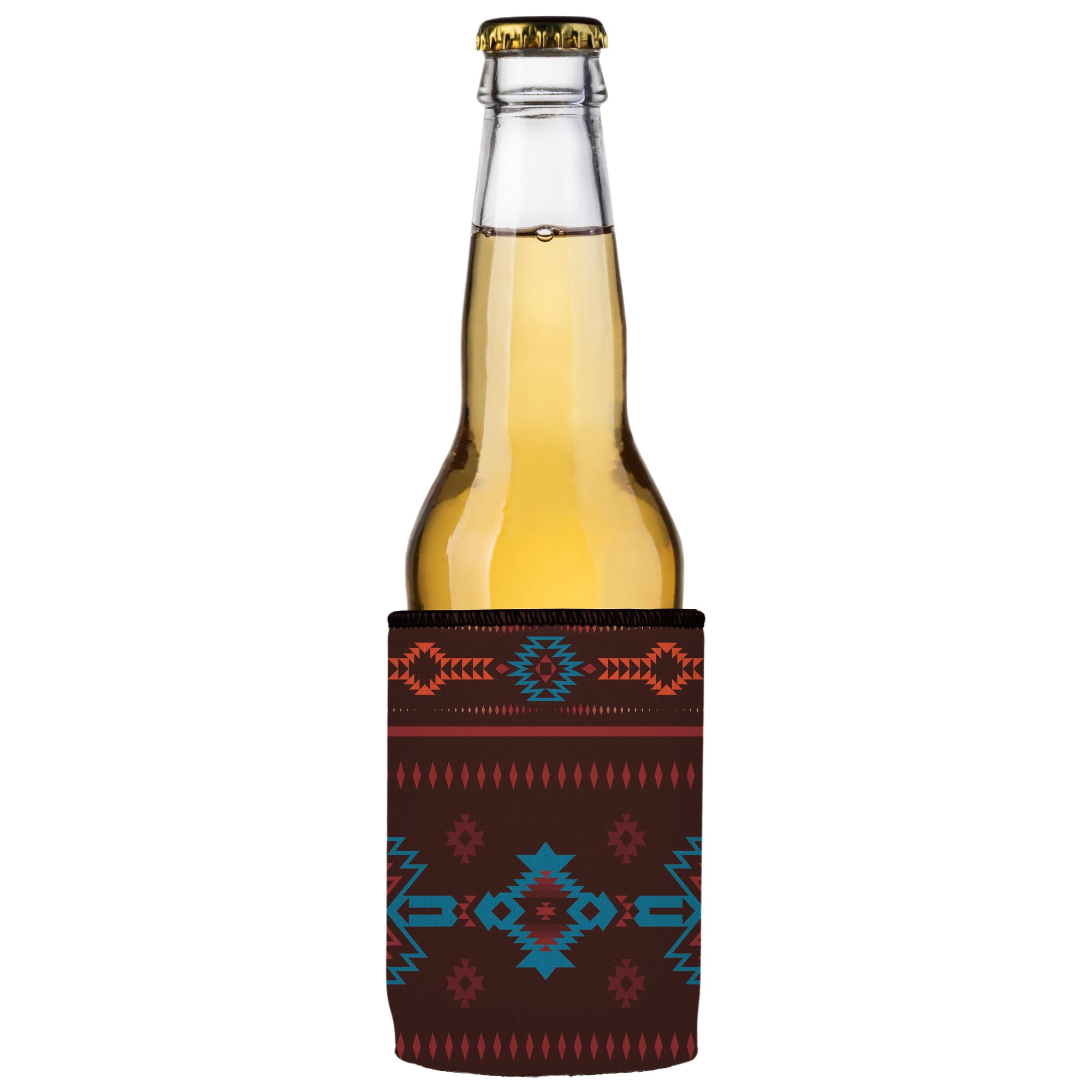 Stubbyz Brown Navajo Rug Stubby Cooler 2-Pack