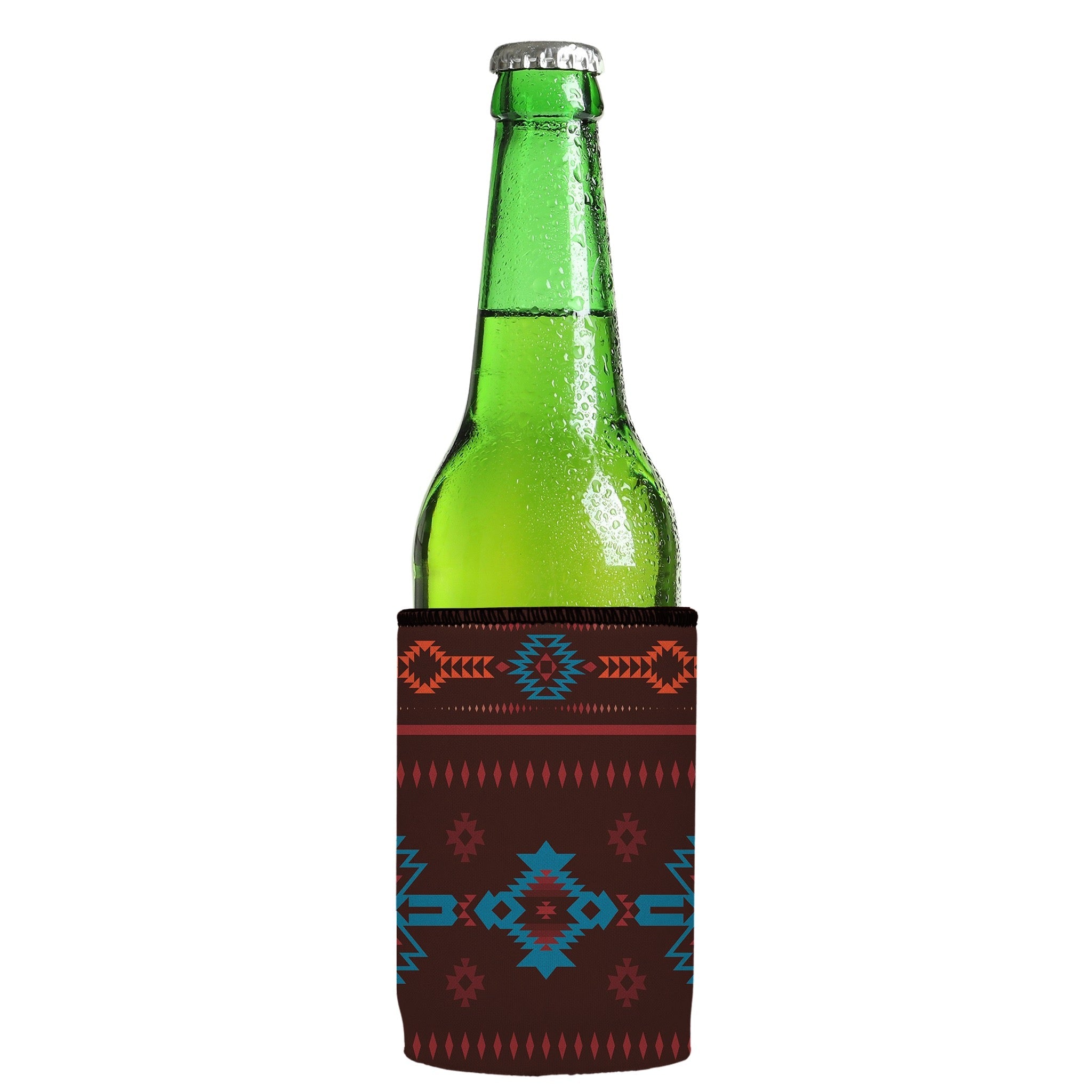 Stubbyz Brown Navajo Rug Stubby Cooler 3-Pack