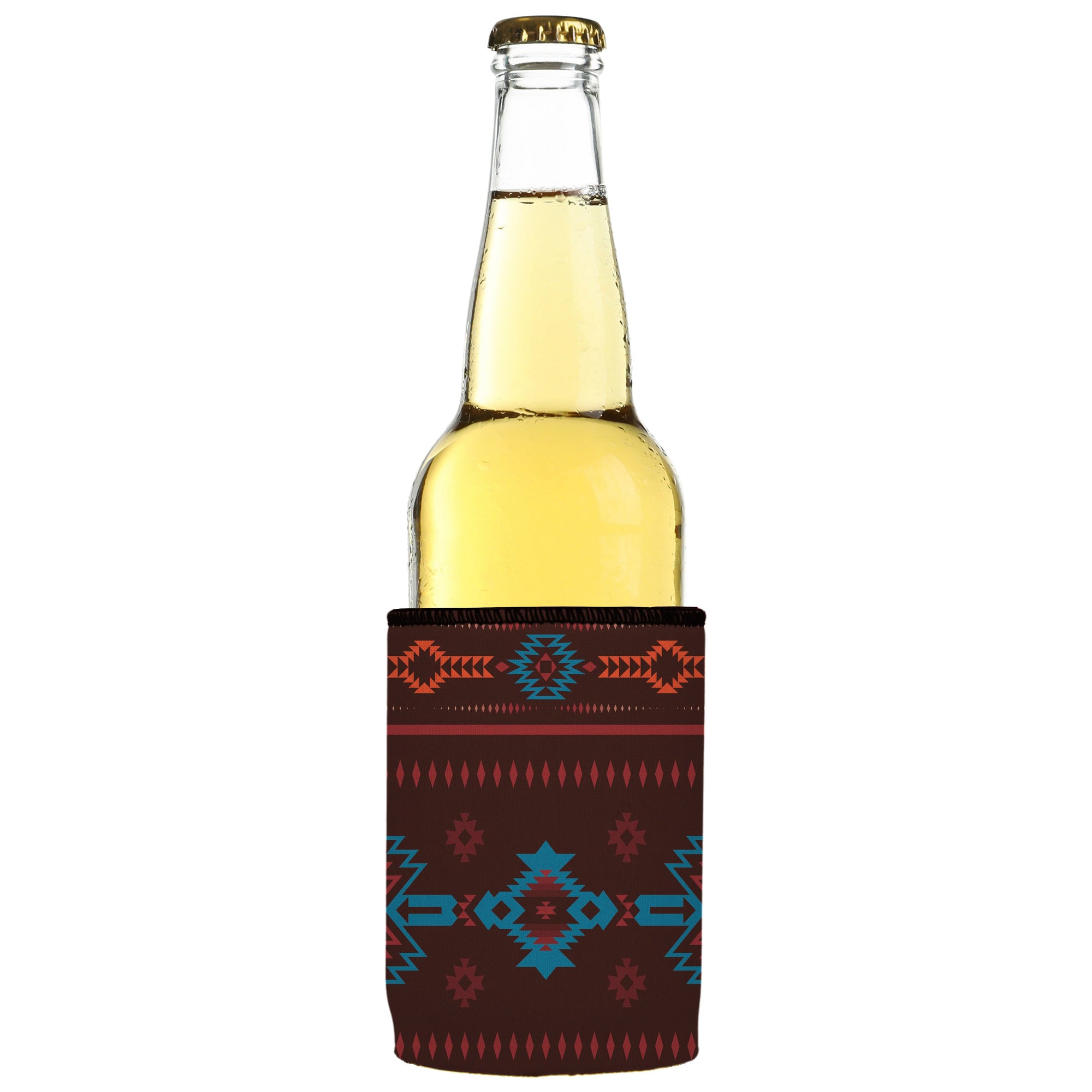 Stubbyz Brown Navajo Rug Stubby Cooler 2-Pack