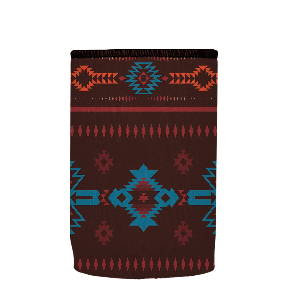 Stubbyz Brown Navajo Rug Stubby Cooler, Australian Made by Stubbyz, view 8