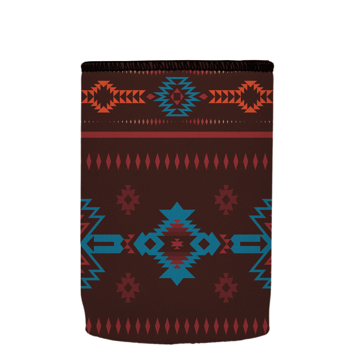 Stubbyz Brown Navajo Rug Stubby Cooler, Australian Made by Stubbyz, view 7