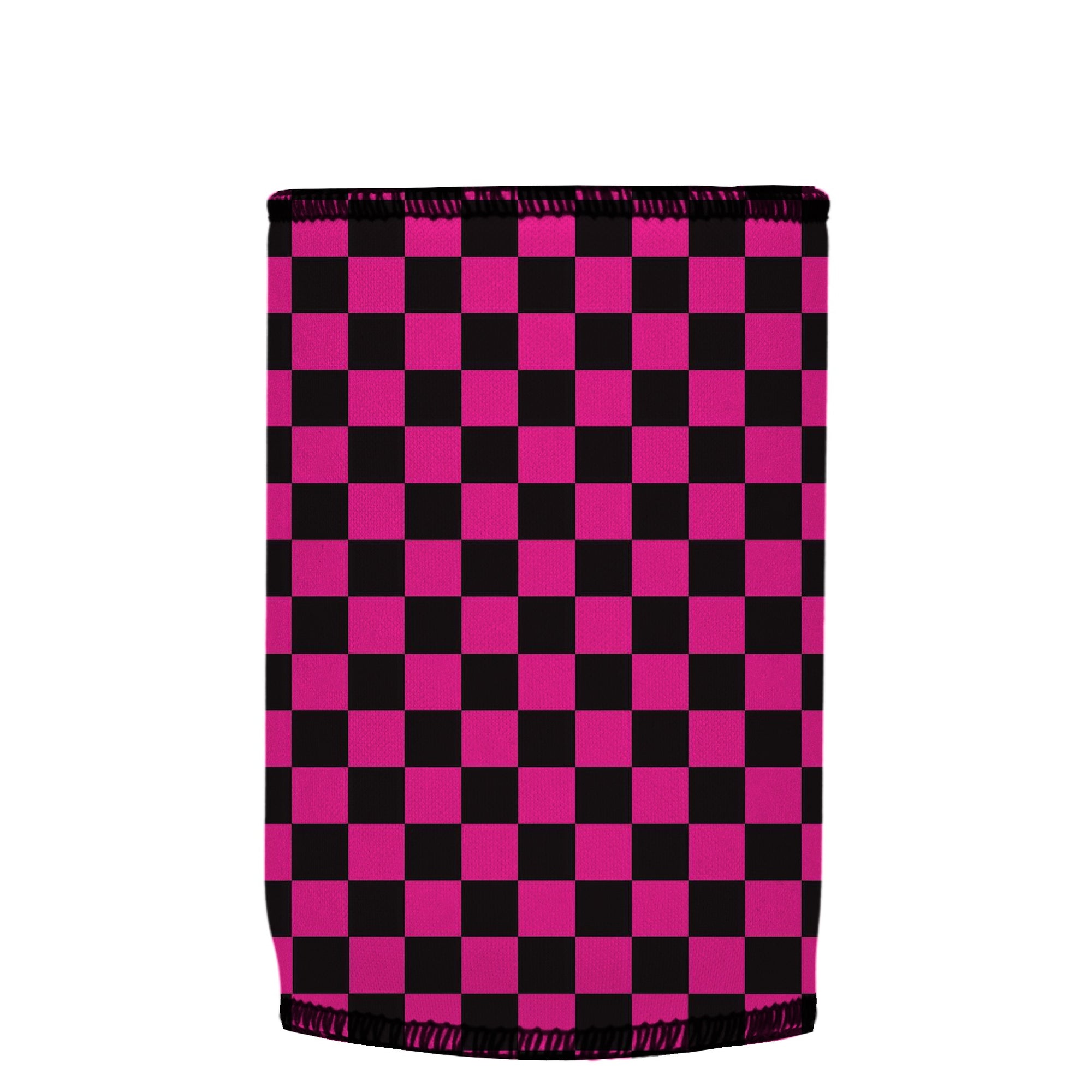 Stubbyz Pink Checkerboard Stubby Cooler