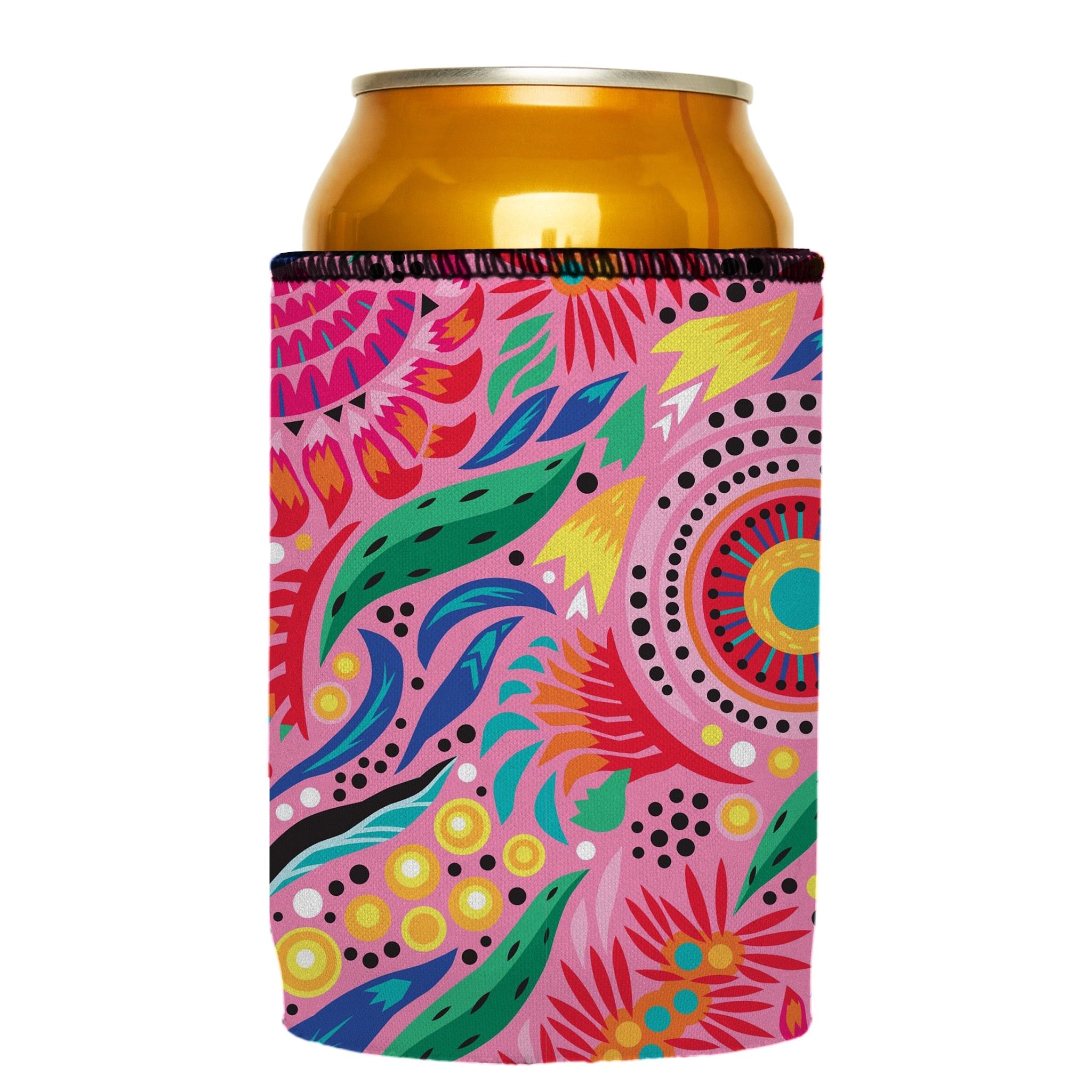 Stubbyz Australian Flowers Stubby Cooler 3-Pack